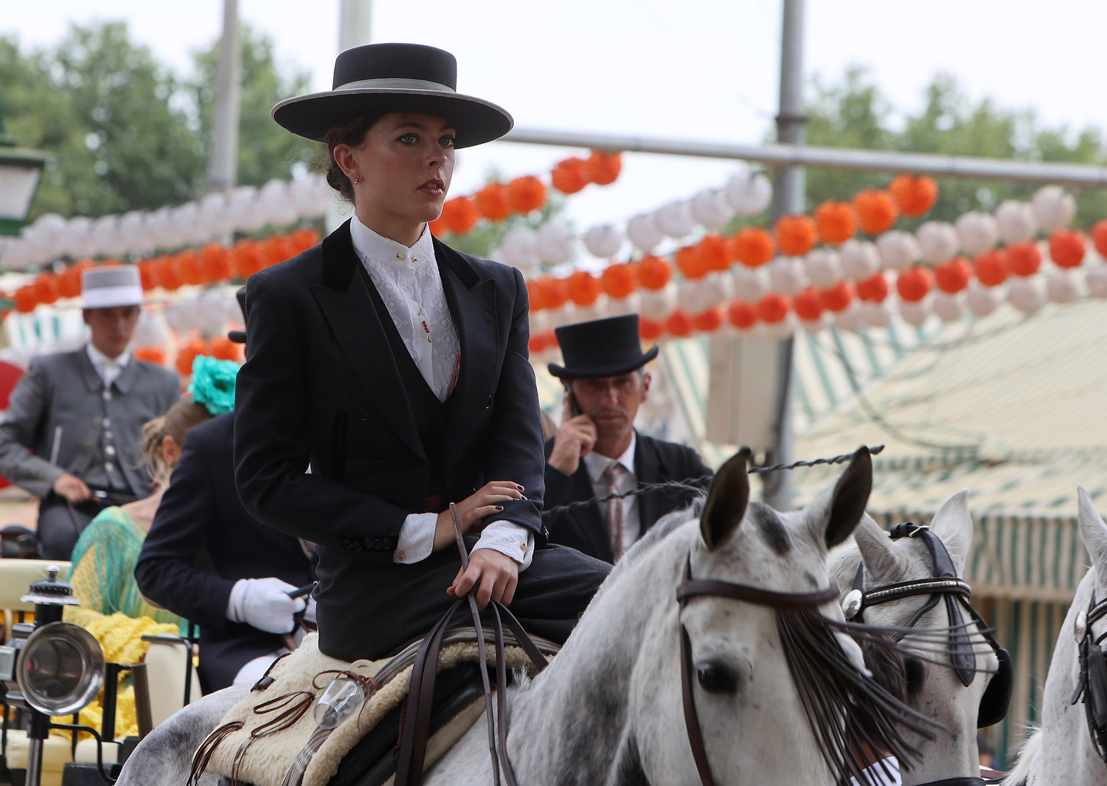 Las imágenes del viernes de Feria