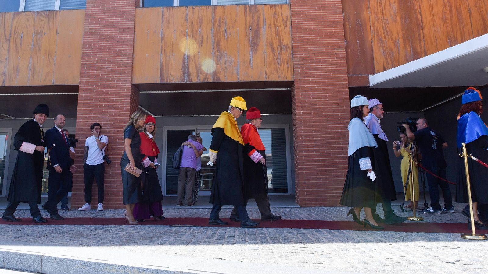 Inicio del acto de inauguración del nuevo curso en la UPO.