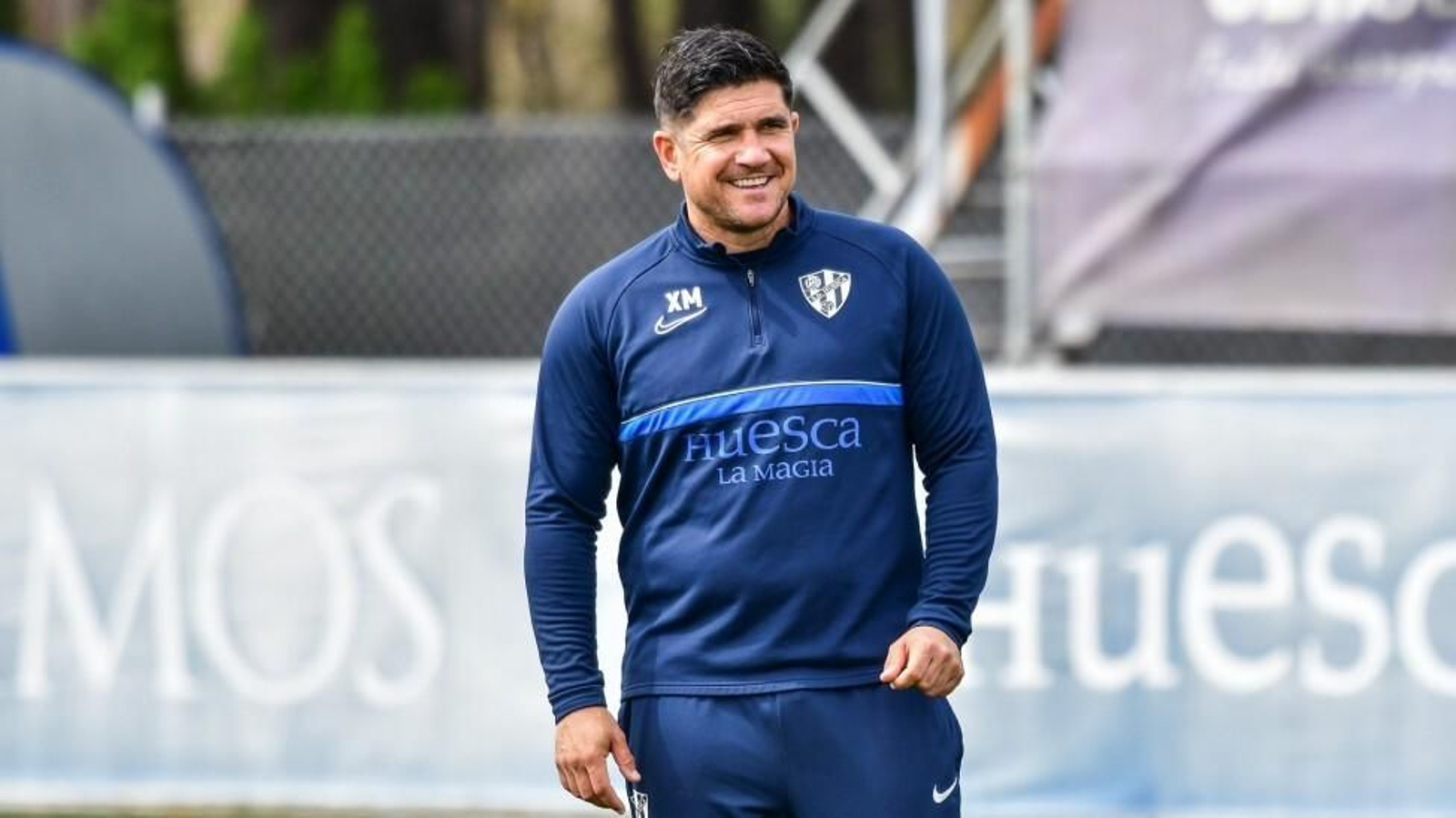 Xisco, antes del Málaga CF - Huesca