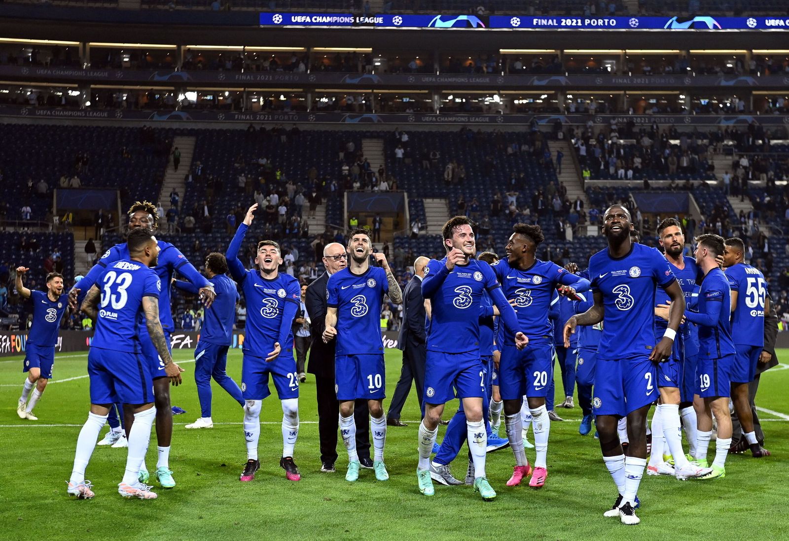 La final de la Champions entre el Manchester City y el Chelsea, en imágenes