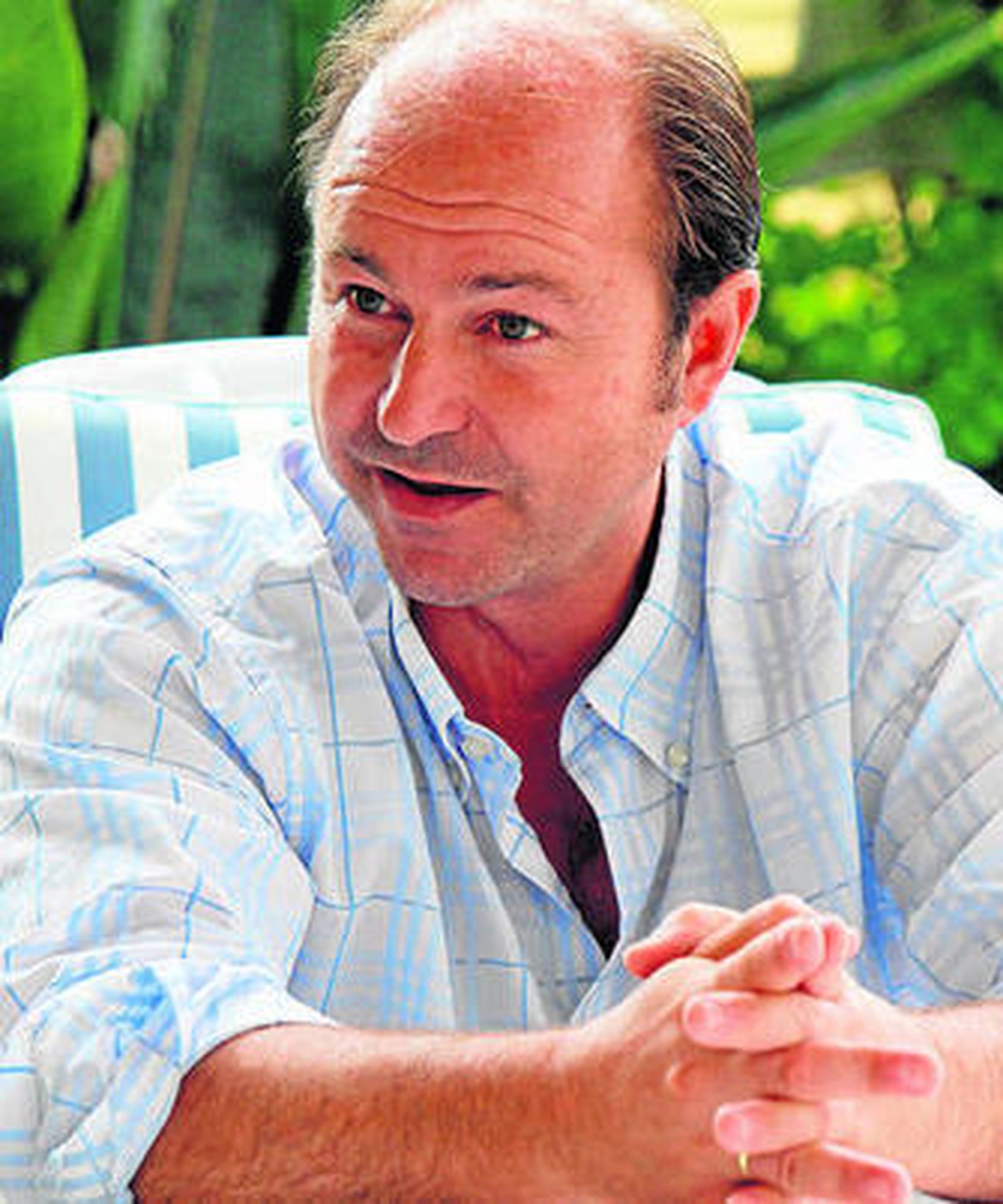 El ganadero Guillermo García-Palacios.