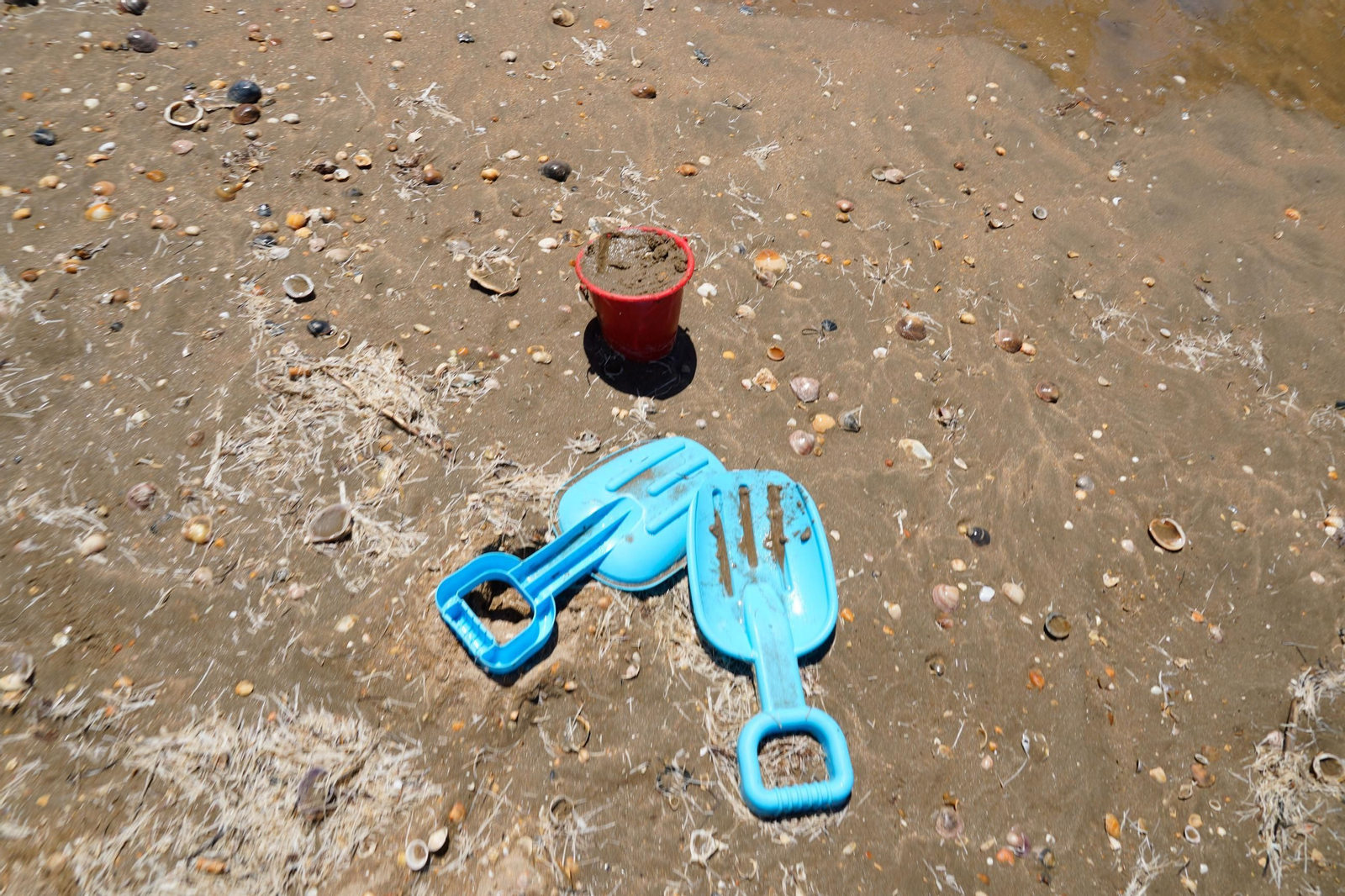 Imágenes de las playas de Huelva el sábado 17 de agosto