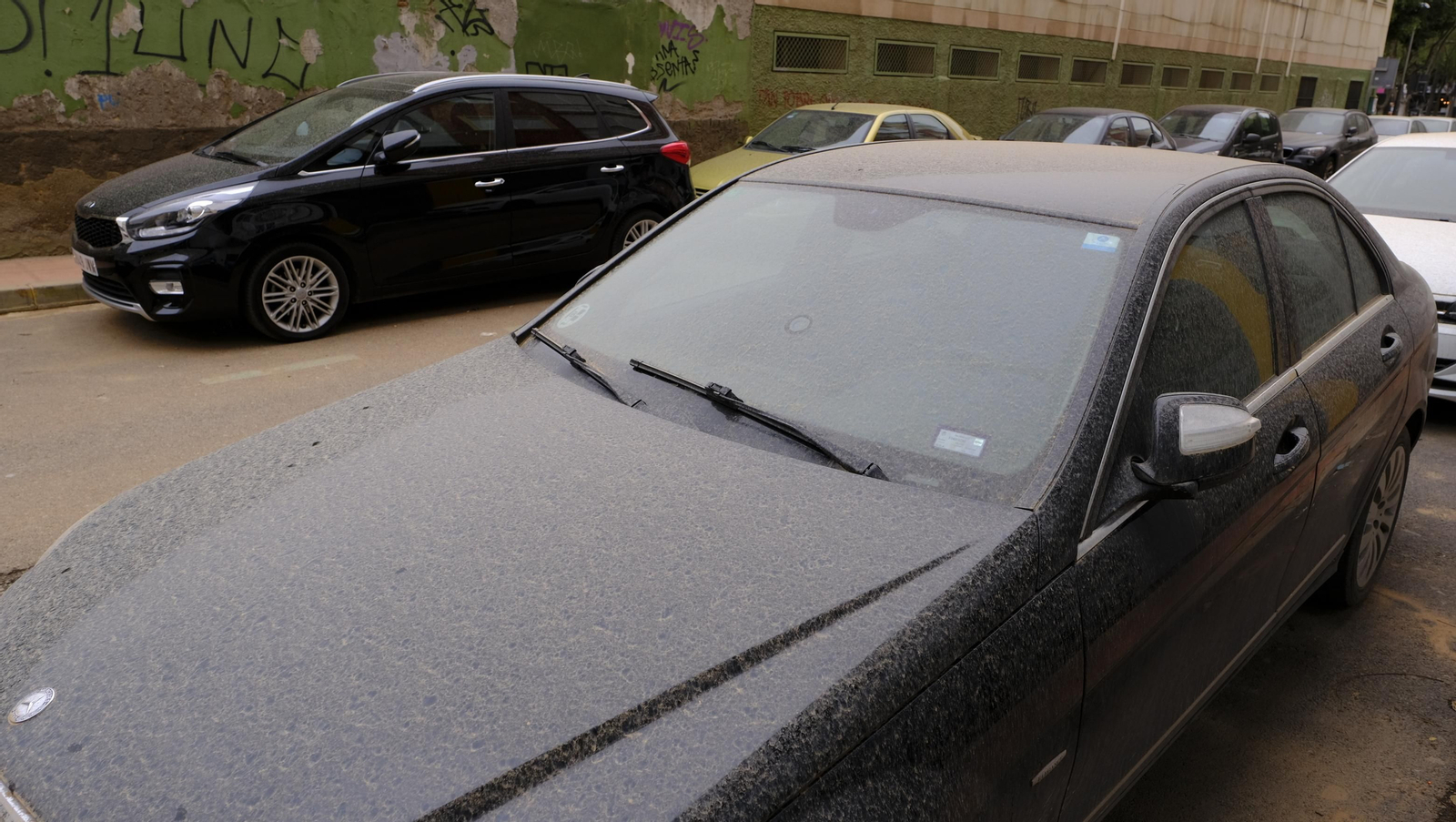 Fotogalería lluvia de barro en Almería