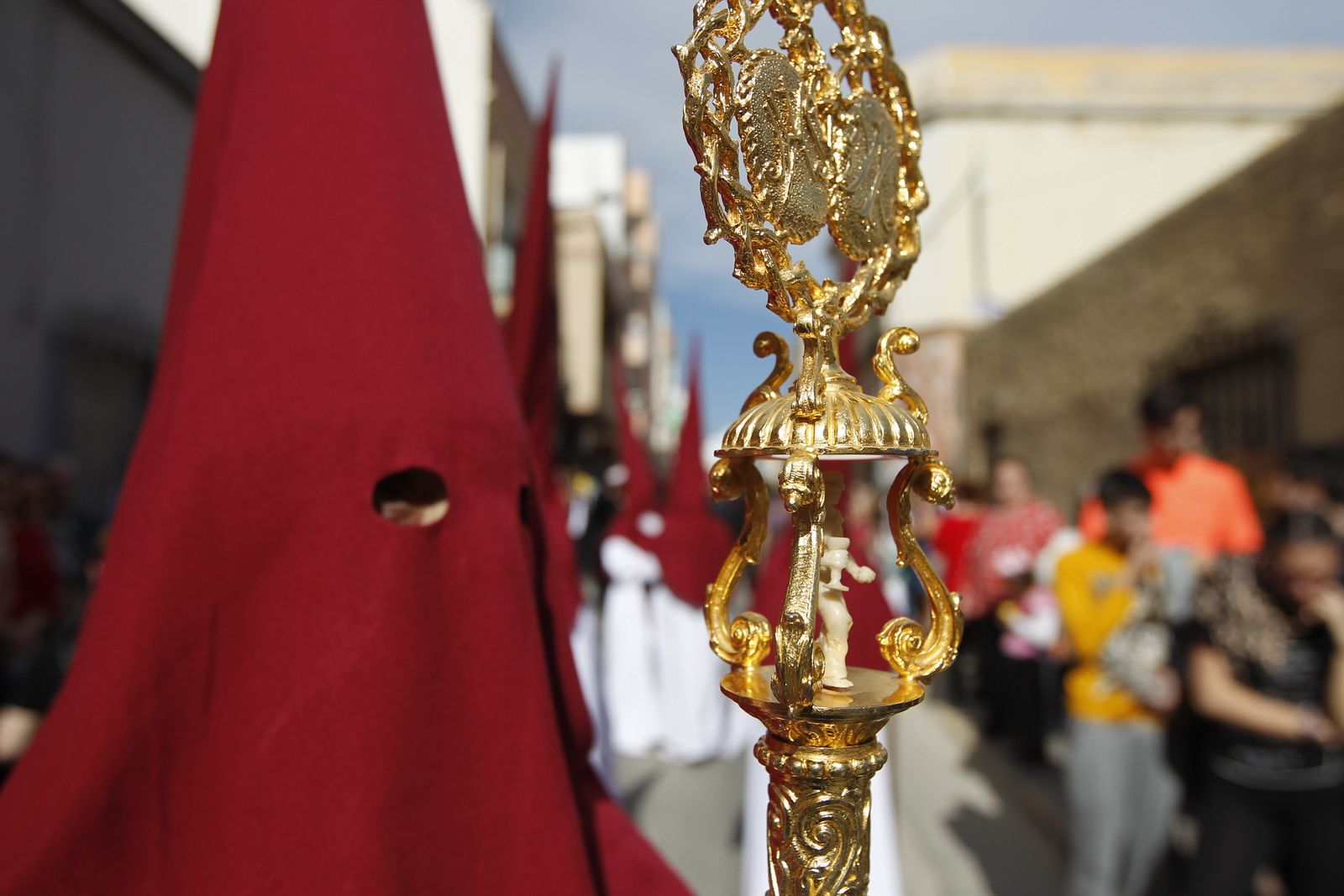 Imágenes de la Procesión de Coronación. Barrio de Los Molinos. Semana Santa Almería 2019