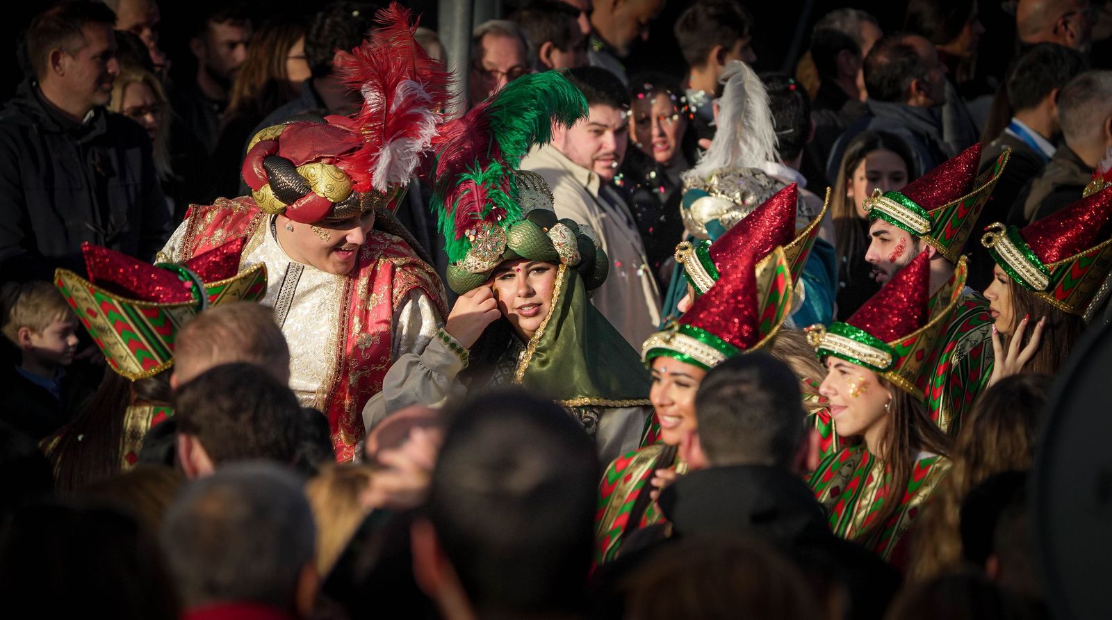 Imágenes de la cabalgata de Reyes Magos en Jerez