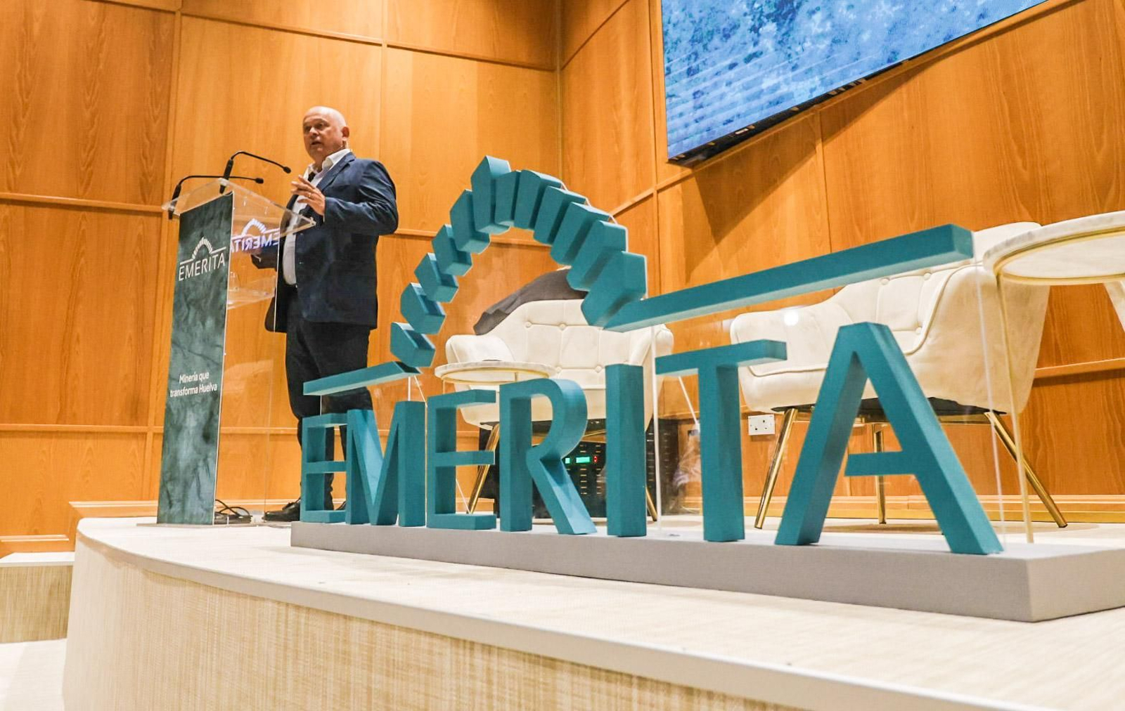 Imágenes de la presentación del proyecto de Emerita en la provincia