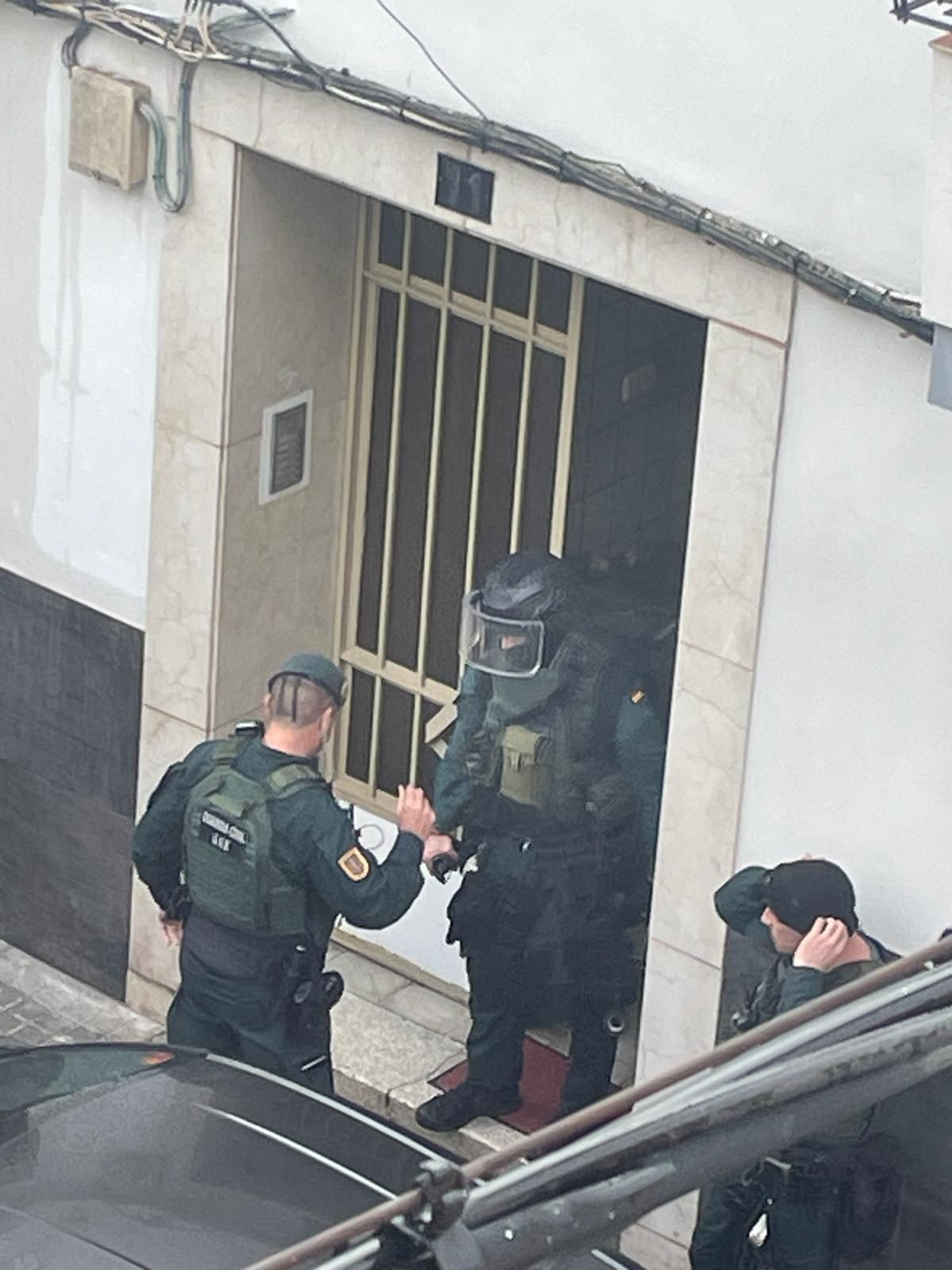 Imágenes tomadas en la zona.