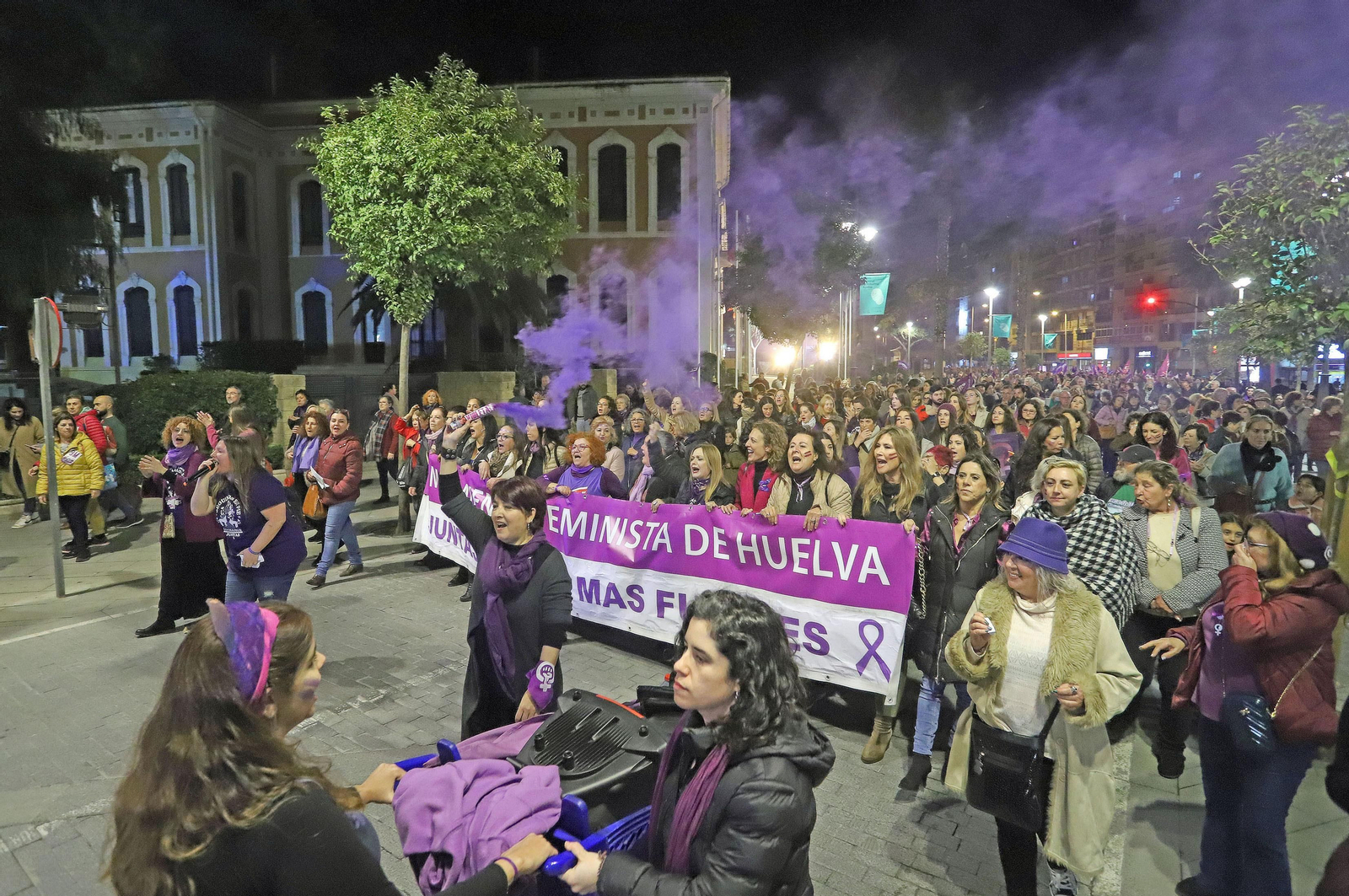 Imágenes de la manifestación del 8 de marzo, Día Internacional de la Mujer