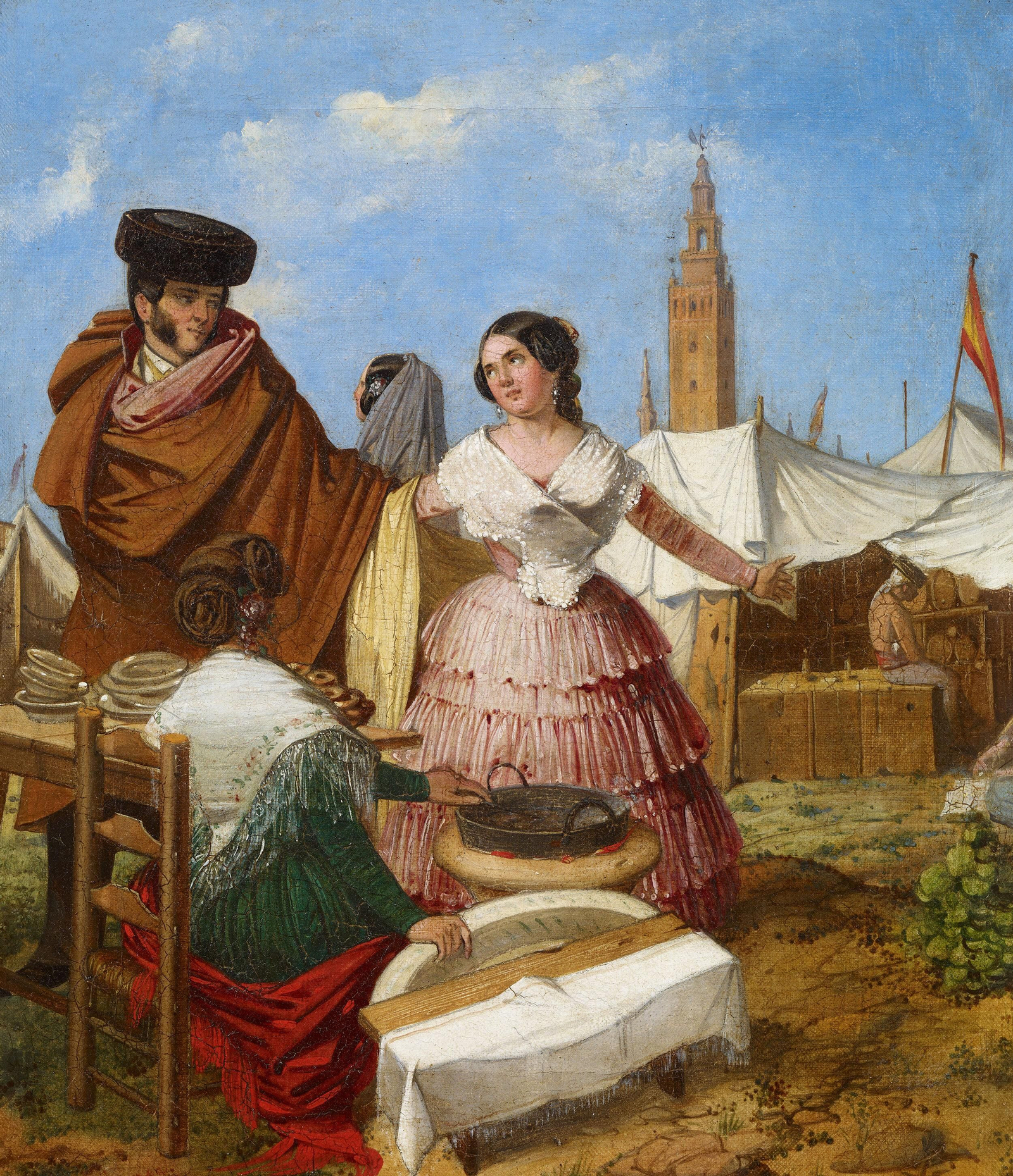 Estampas de la Feria de Sevilla del siglo XIX