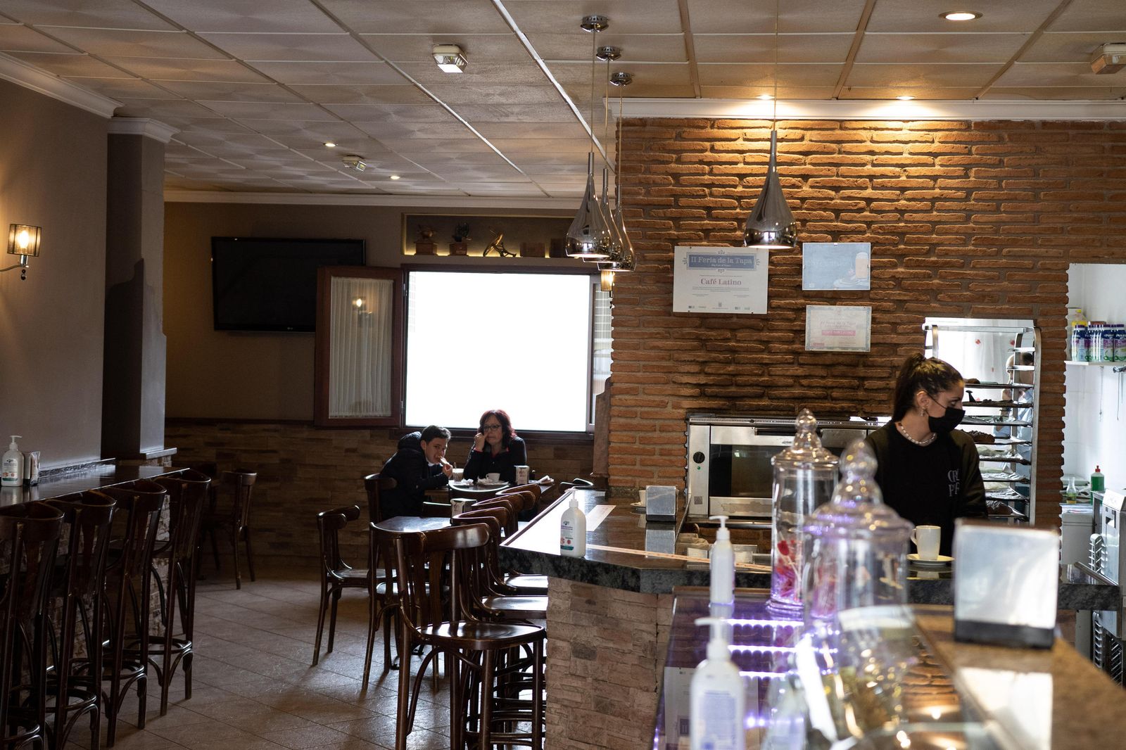 Imagen de archivo de un bar en Íllora, dentro del Poniente granadino.