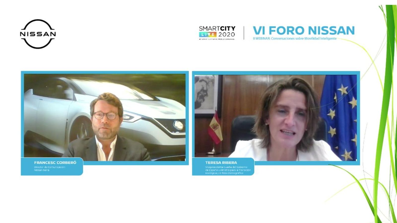 Teresa Ribera, vicepresidenta cuarta del gobierno, reiteró el compromiso del ejecutivo con la descarbonización de la movilidad y con el sector del automóvil.