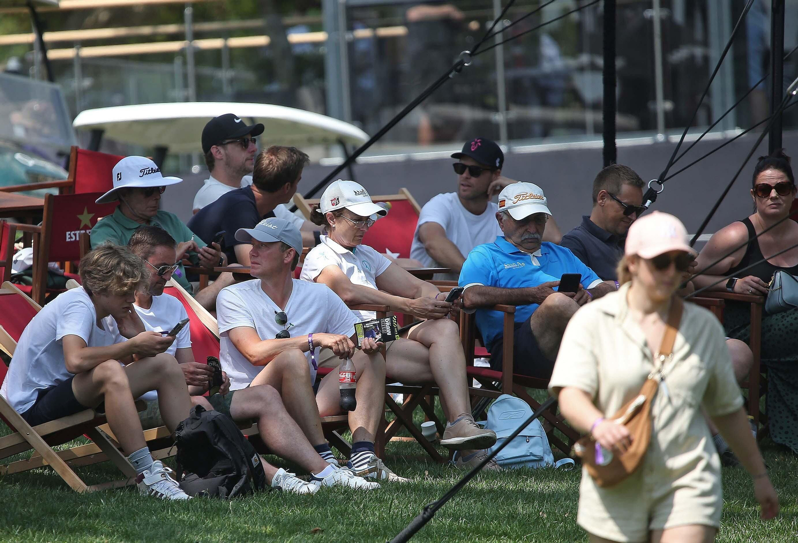 Ambiente durante la  jornada final del LIV Golf Andalucía 2023 en Valderrama