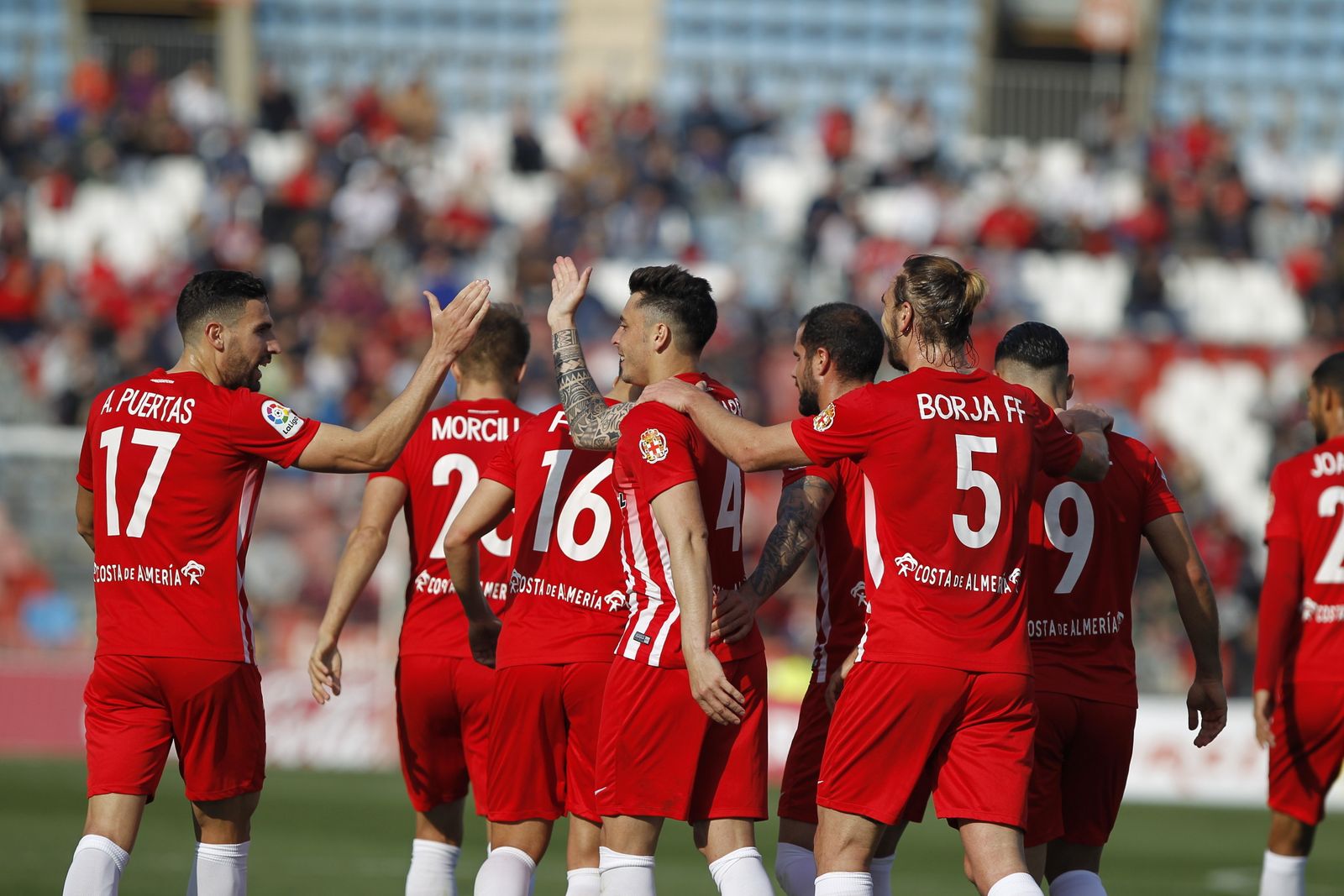 El Almería-UCAM Murcia, en imágenes