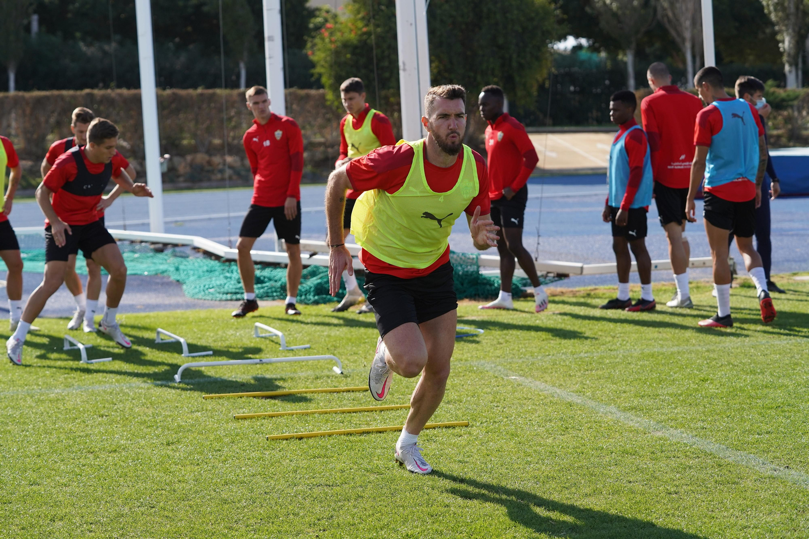 Fotogalería del entrenamiento del Almería, sábado 31