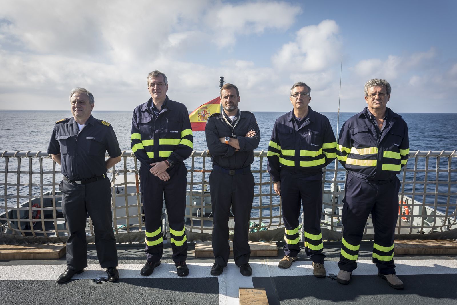 Imágenes de la prueba de mar del 'Audaz'