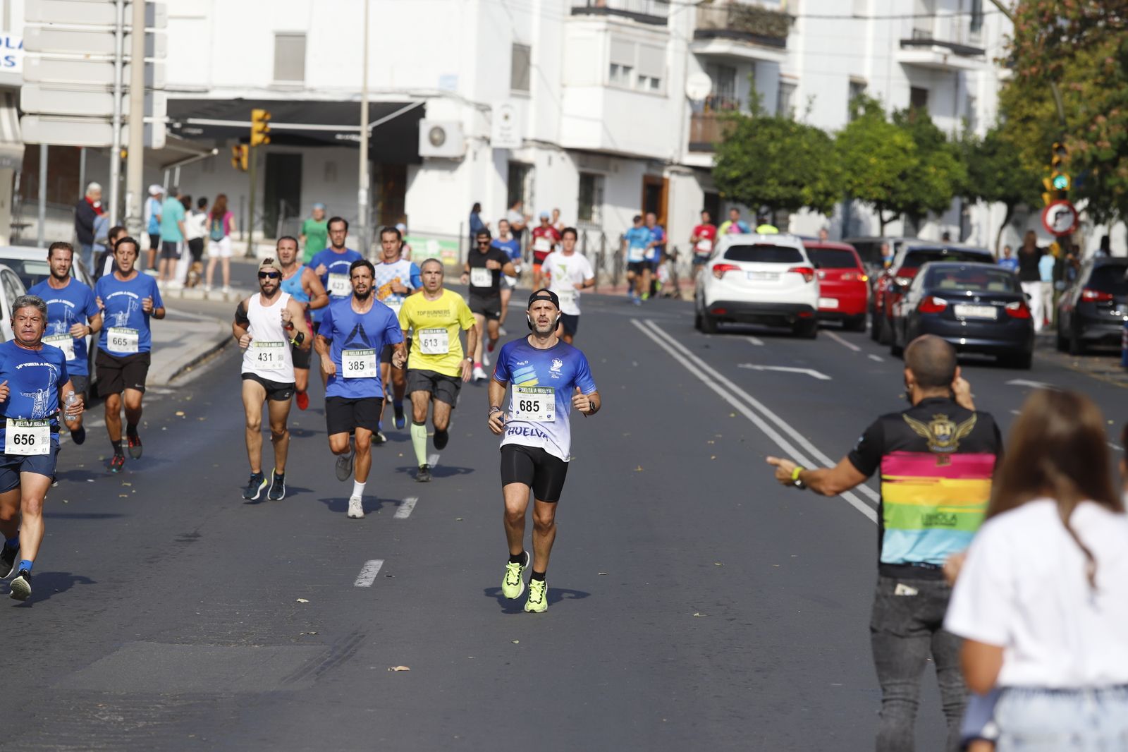 Las imágenes de la vuelta a Huelva de atletismo