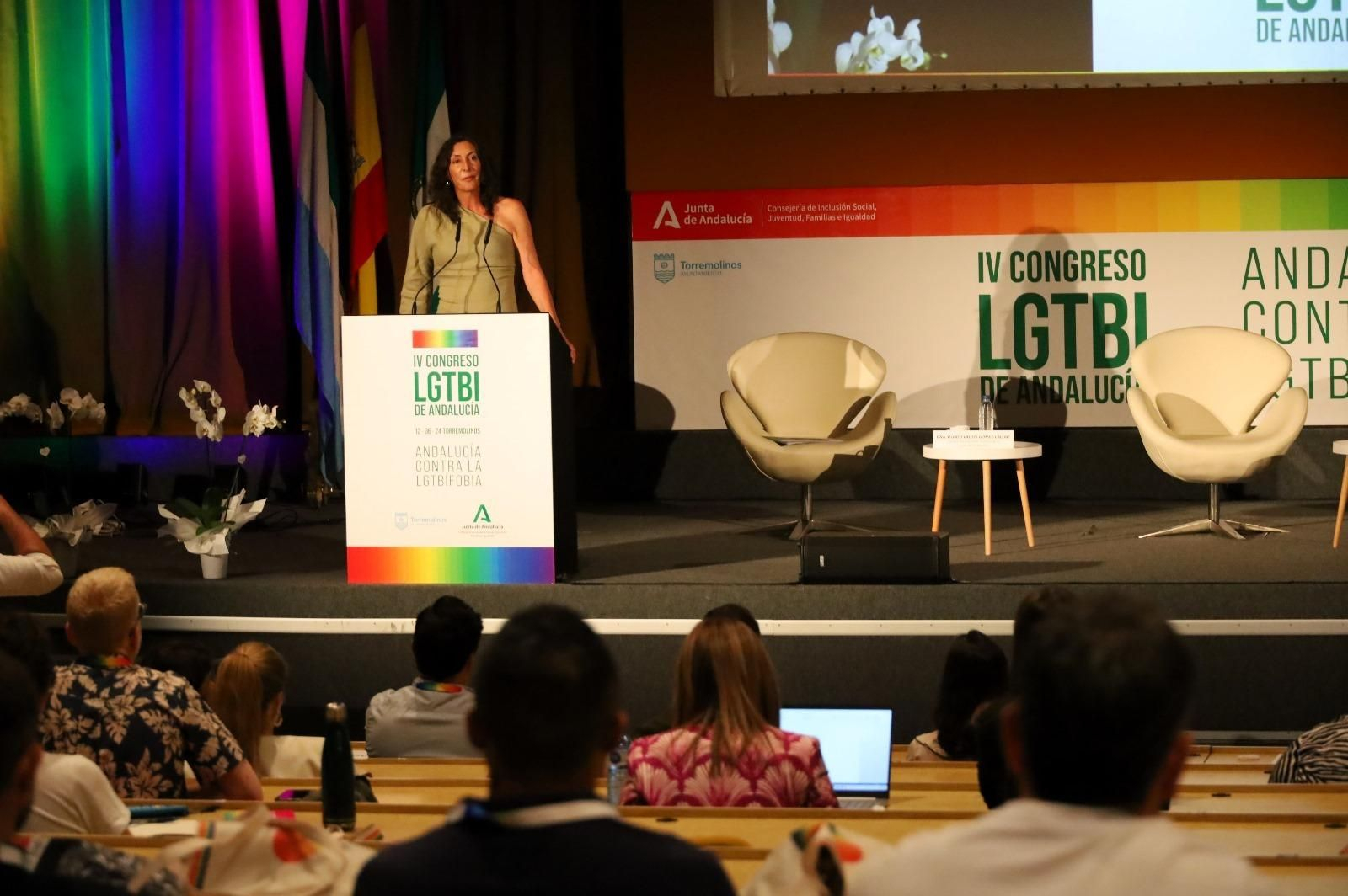 La consejera de Inclusión Social, Juventud, Familias e Igualdad, Loles López. La consejera de Inclusión Social, Juventud, Familias e Igualdad, Loles López.