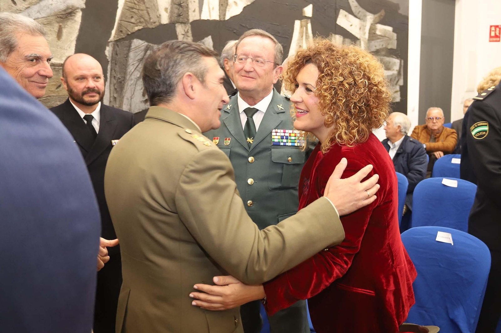 Imágenes del acto conmemorativo del 44 Aniversario de la Constitución Española y en el que se hace entrega al Real Club Recreativo de Huelva del decimotercer Premio Martín Alonso Pinzón a los Valores Constitucionales