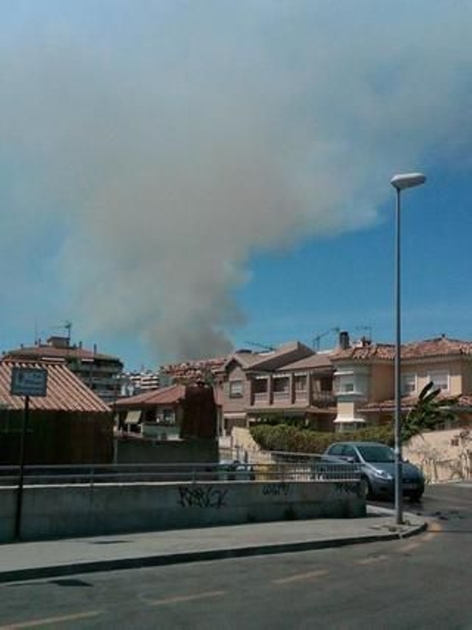 El incendio desde el Rincón de la Victoria

Foto: J.L.M.