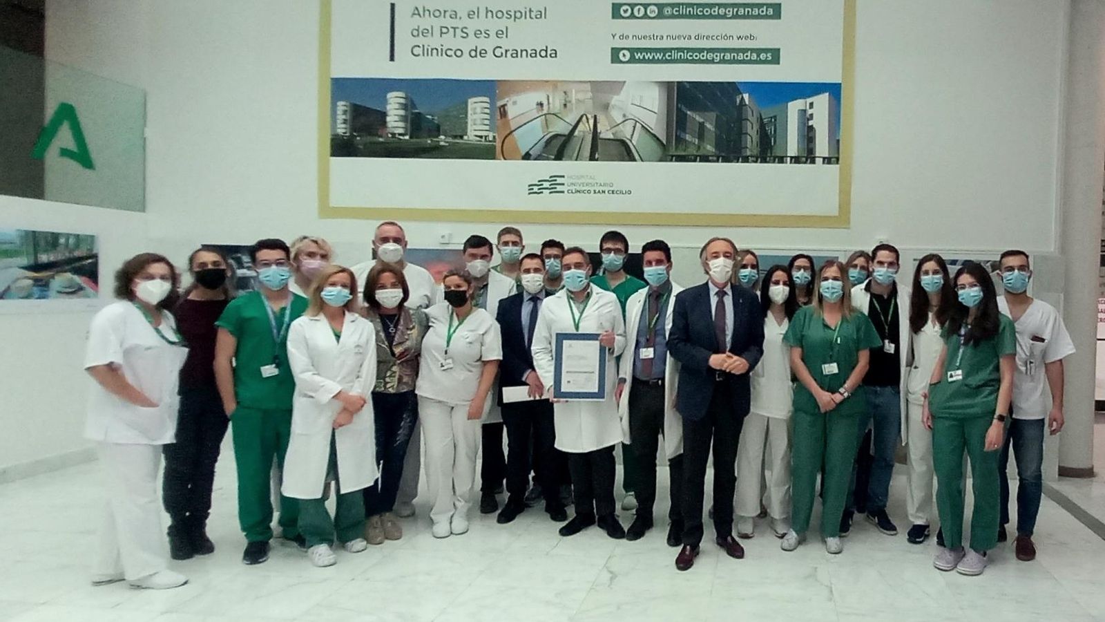 La Unidad de Dermatología y Venereología recibe el certificado