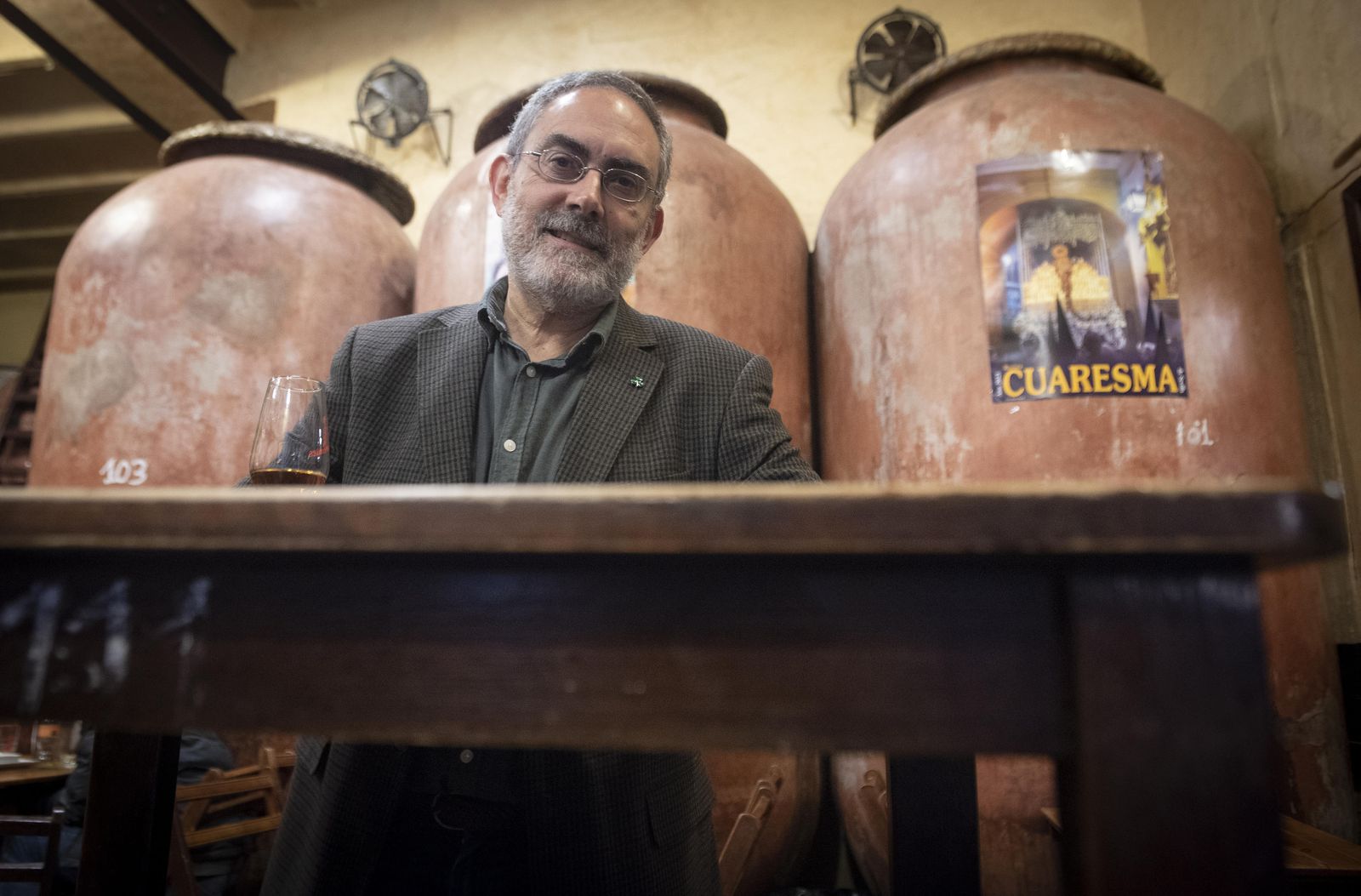 Antonio Rivero Taravillo (Melilla, 1963), fotografiado ayer tras conceder esta entrevista.