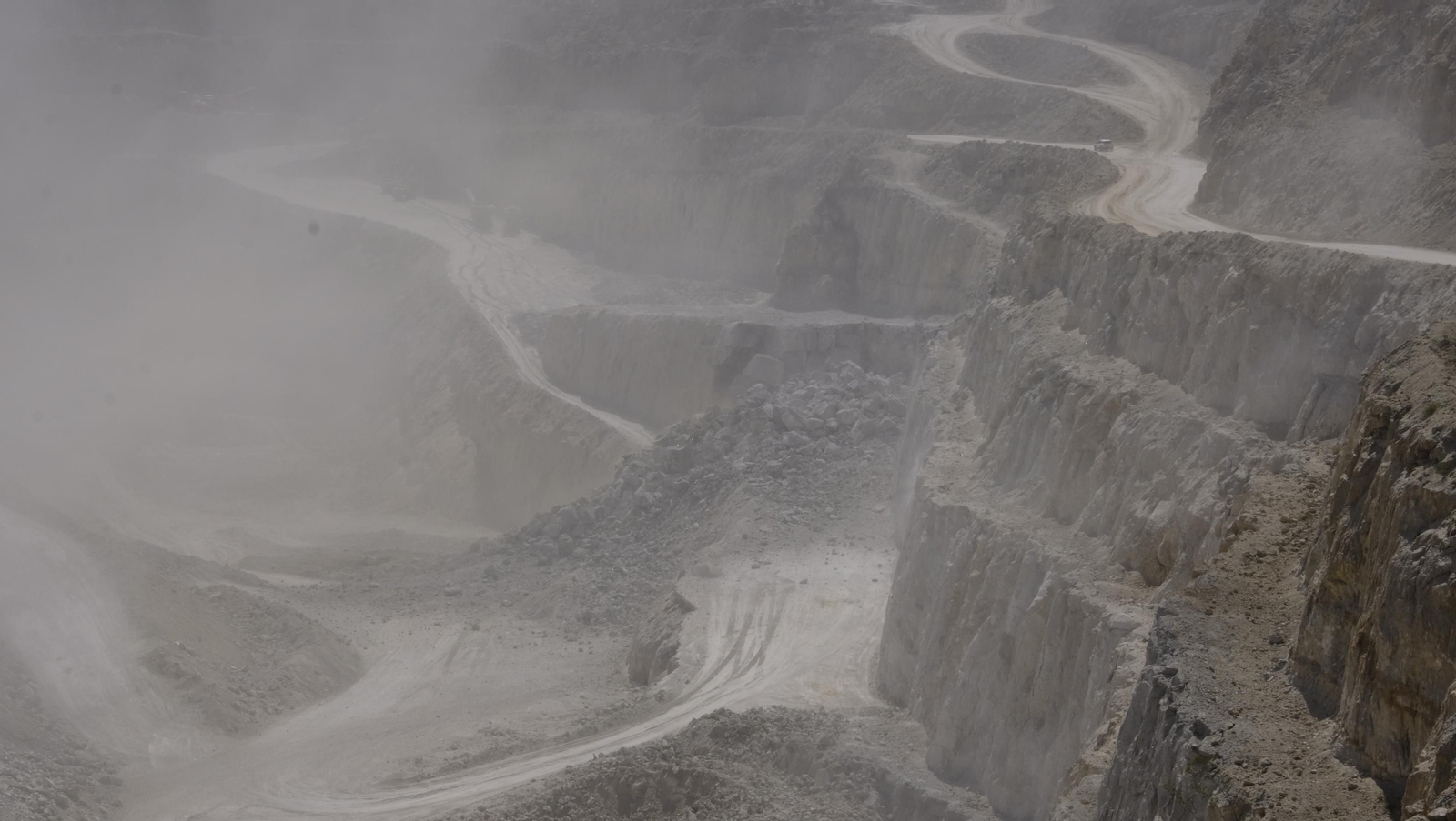 Visita a las canteras de yeso en Sorbas
