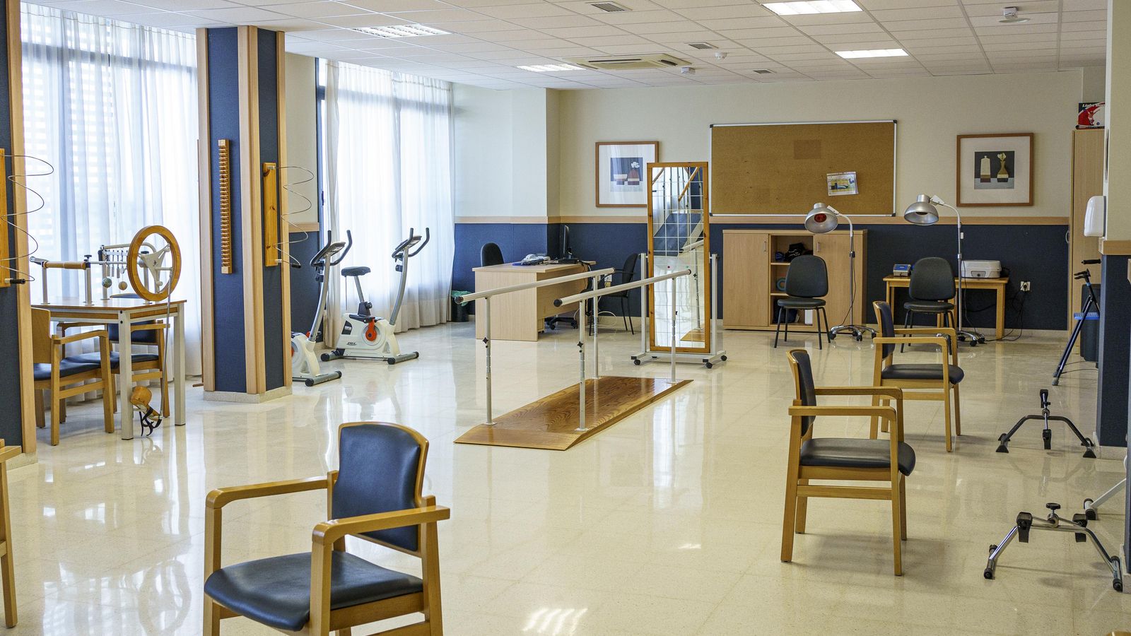 Centro de rehabilitación en DomusVi Remedios.