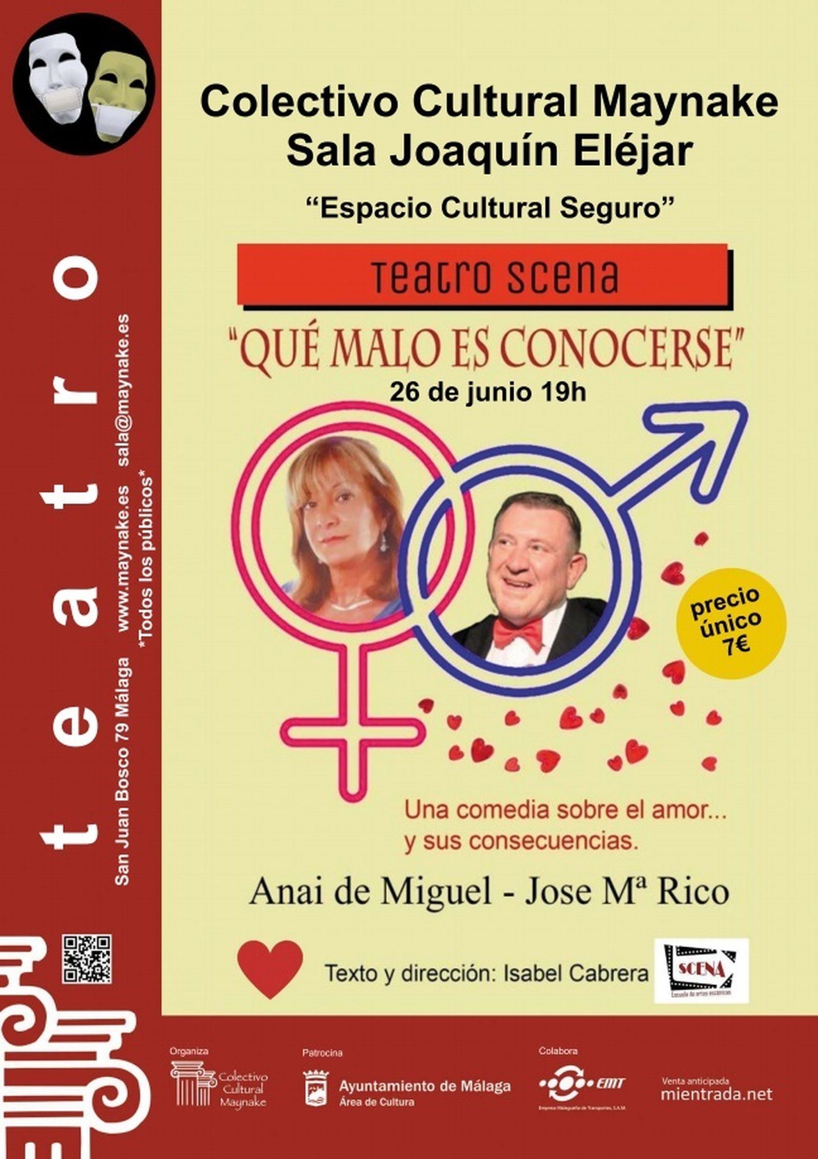 Cartel de '¡Qué malo es conocerse!'.
