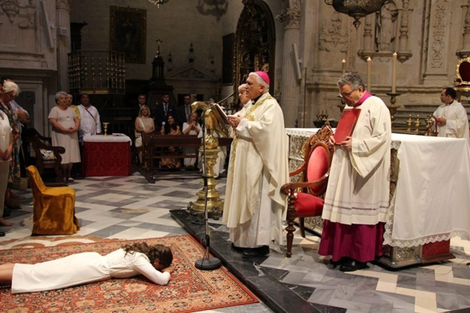 Ceremonia de consagración.