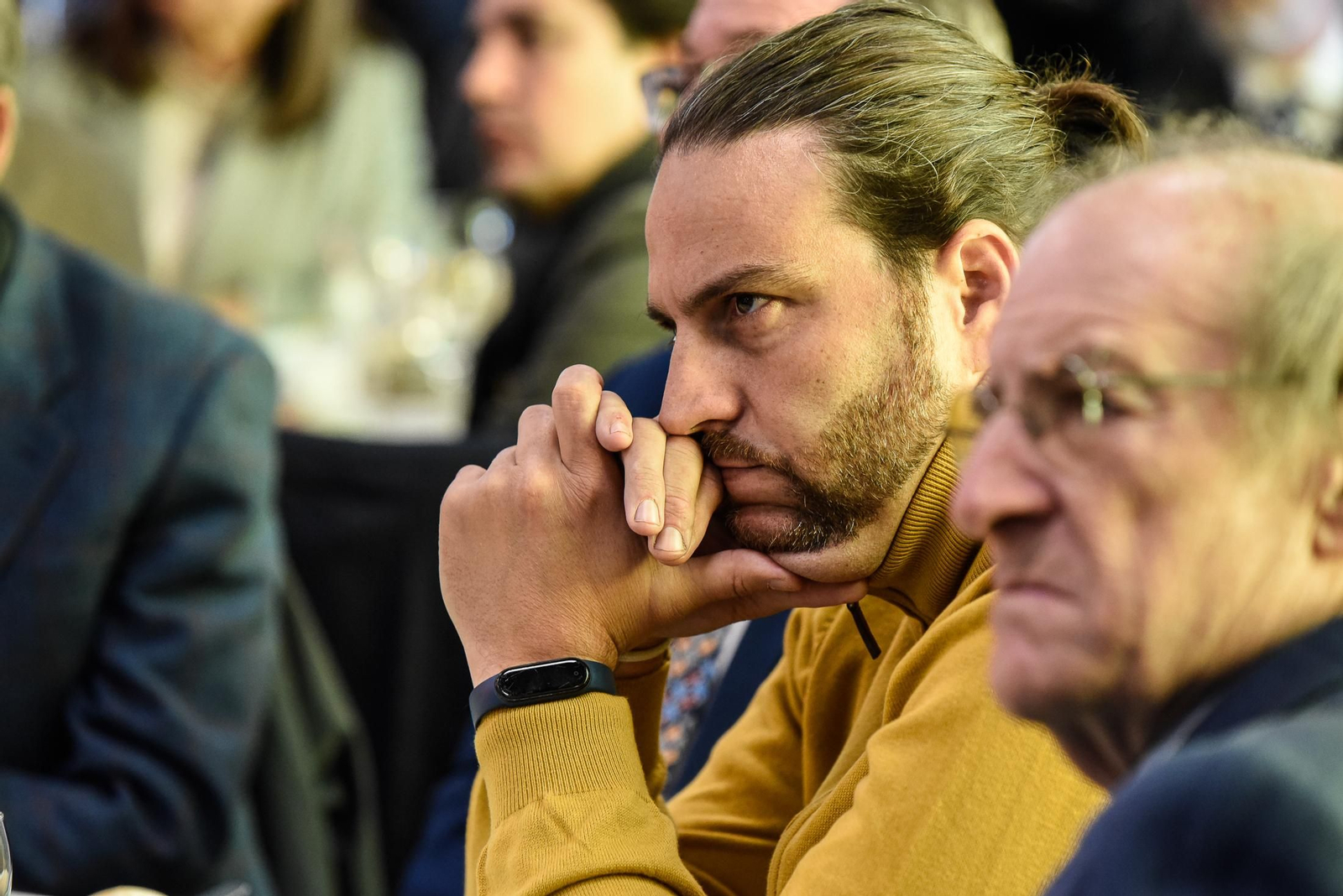 Imágenes de los asistentes al Desayuno Coloquio "Economía azul, claves para el desarrollo sostenible" organizado por el Grupo Joly