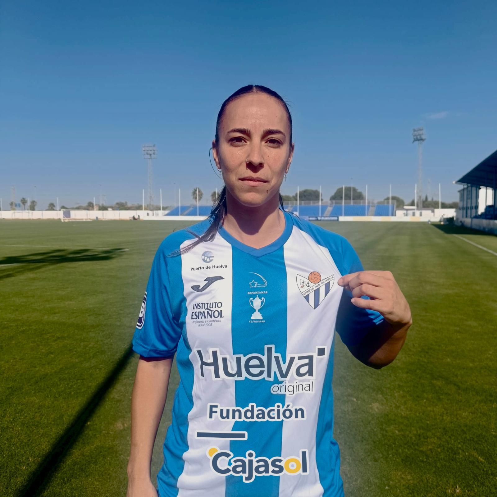 Anita ya está en Huelva para vivir su segunda etapa en el club.