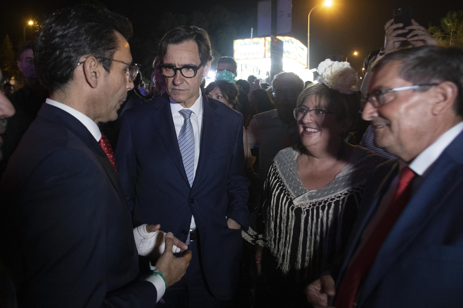 Así ha sido la primera noche de feria del Corpus en Granada después de tres años de pandemia