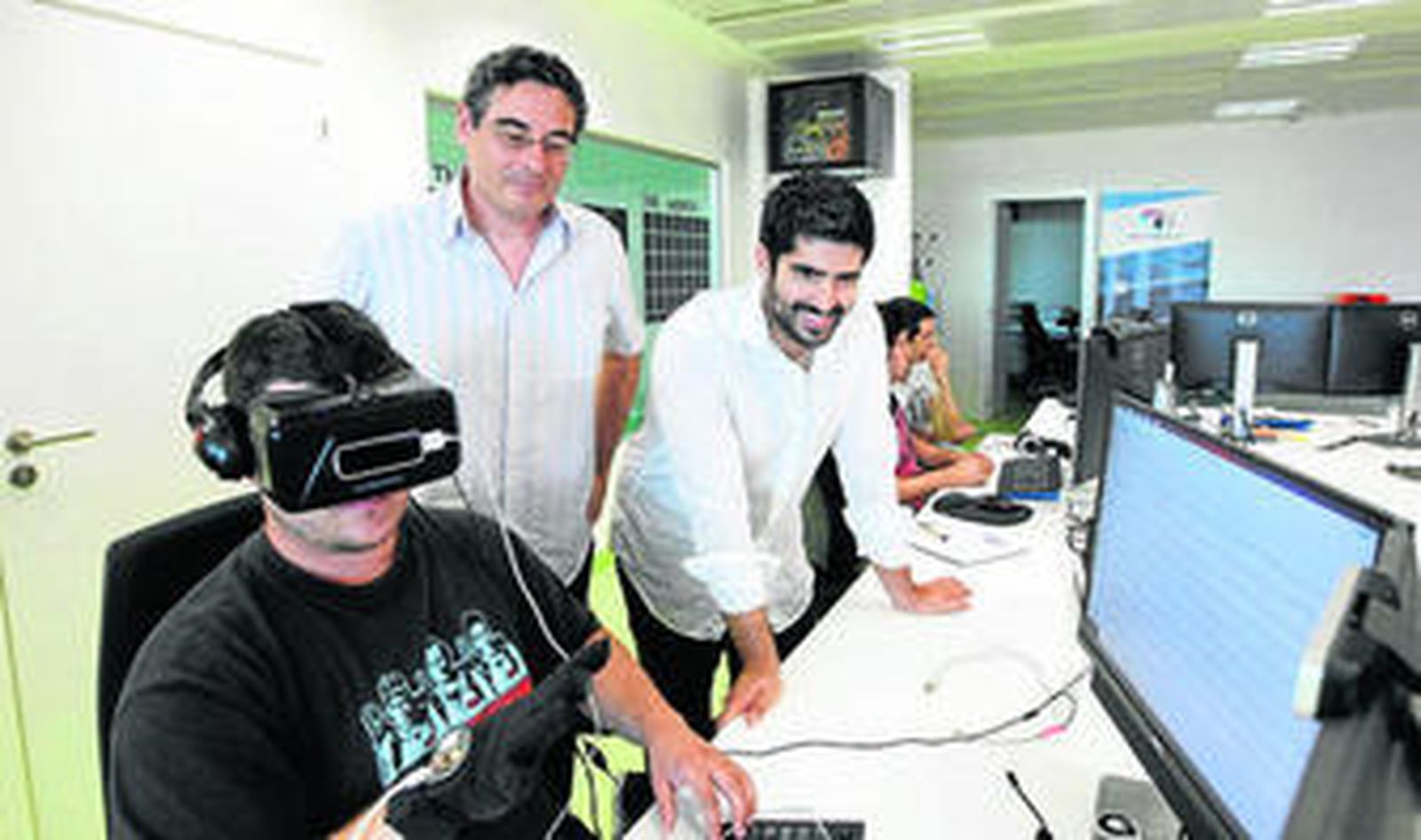 Tocando la realidad virtual