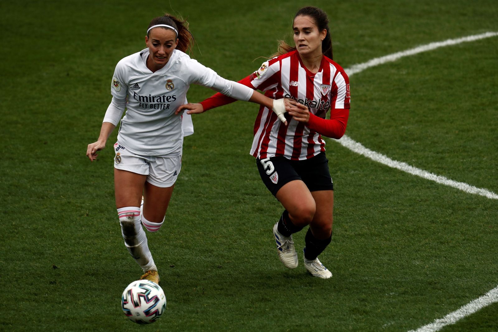 Naroa Uriarte en su etapa en el Athletic Club.