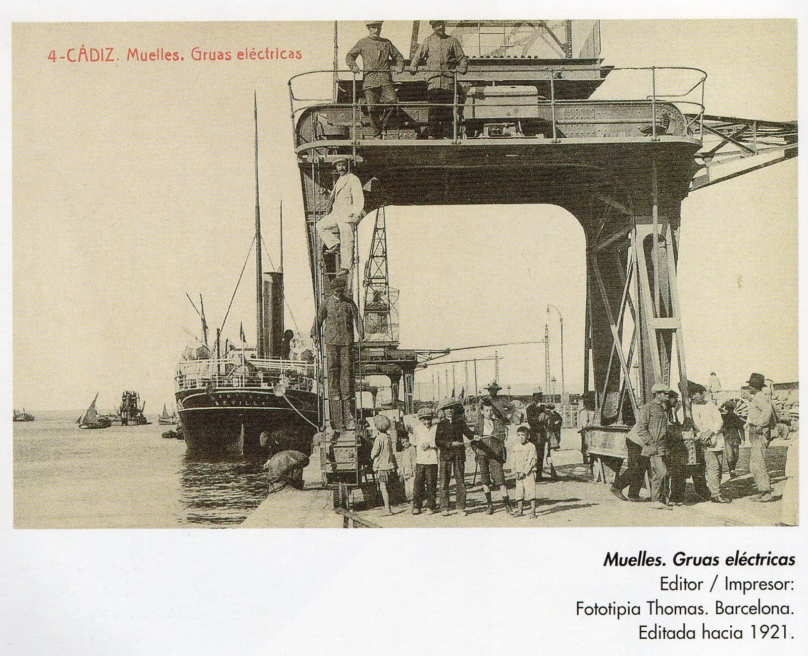 El muelle en los años 20