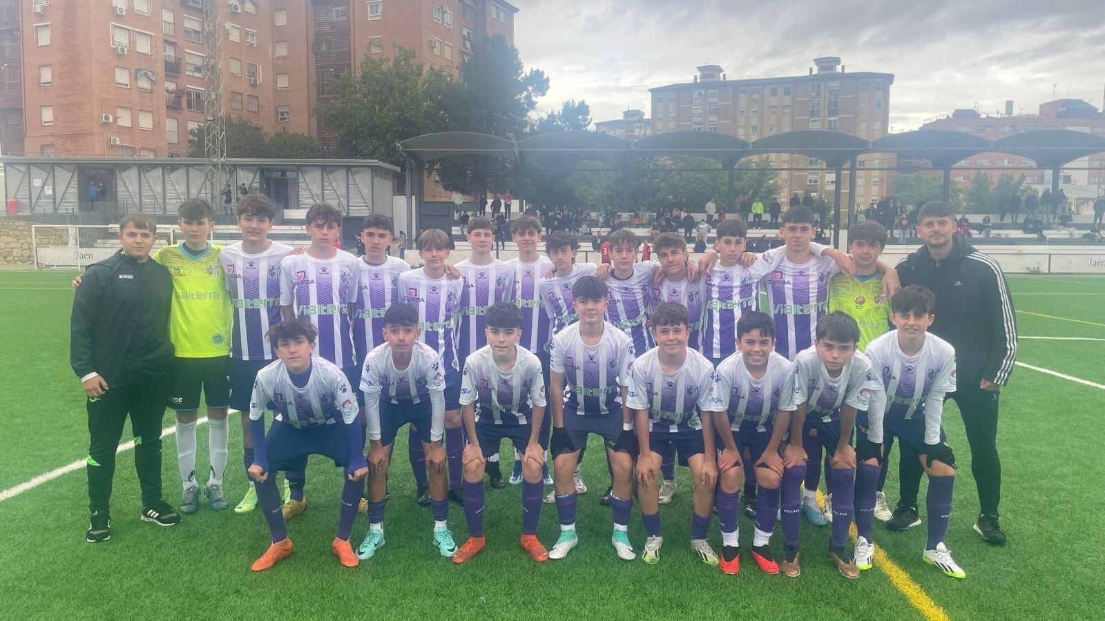 Equipo infantil del Atlético Jaén.