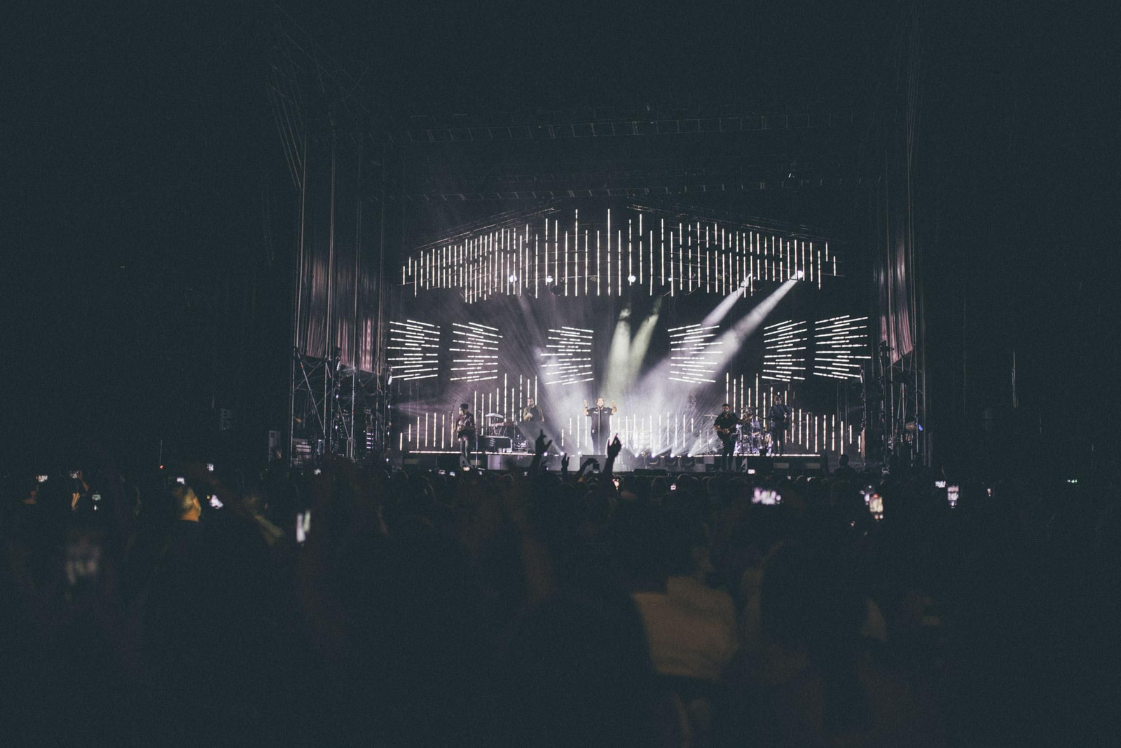 Imágenes del concierto de Antonio Orozco en la Plaza de Toros de La Merced