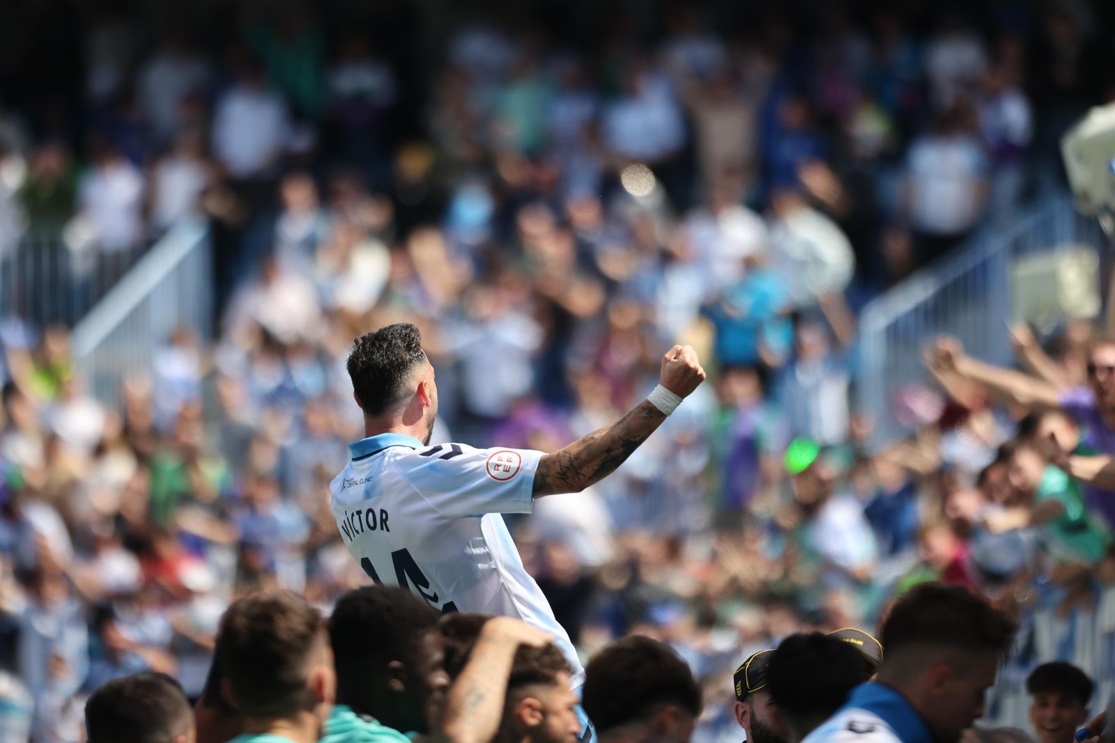 El Málaga CF - Intercity, en fotos