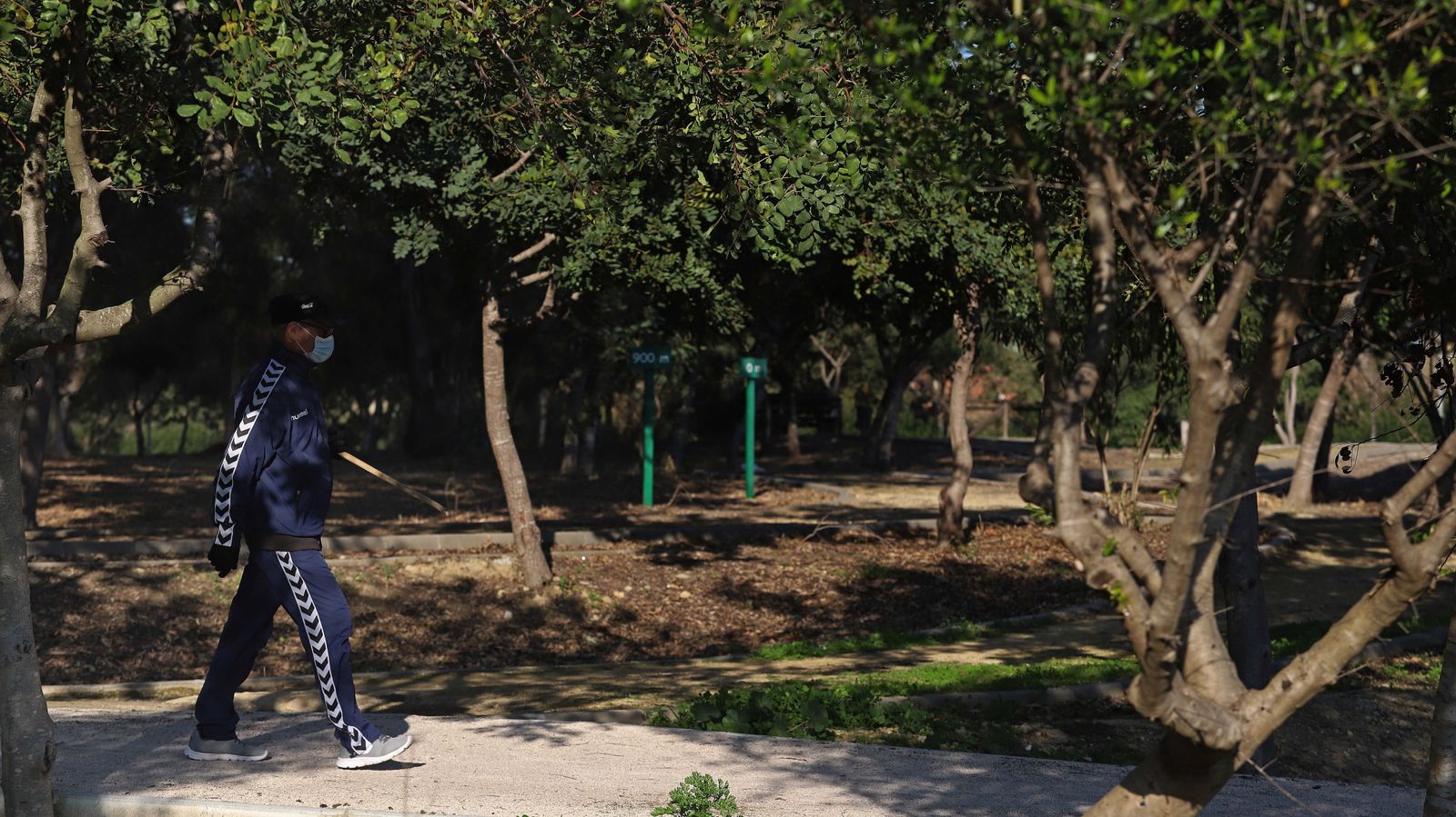 Sendero del arroyo de la Madre Vieja en San Roque