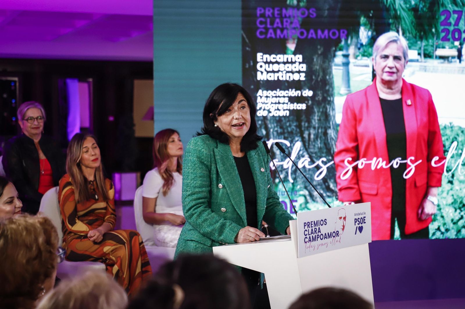 El PSOE Andalucía entrega los Premios Clara Campoamor en Granada