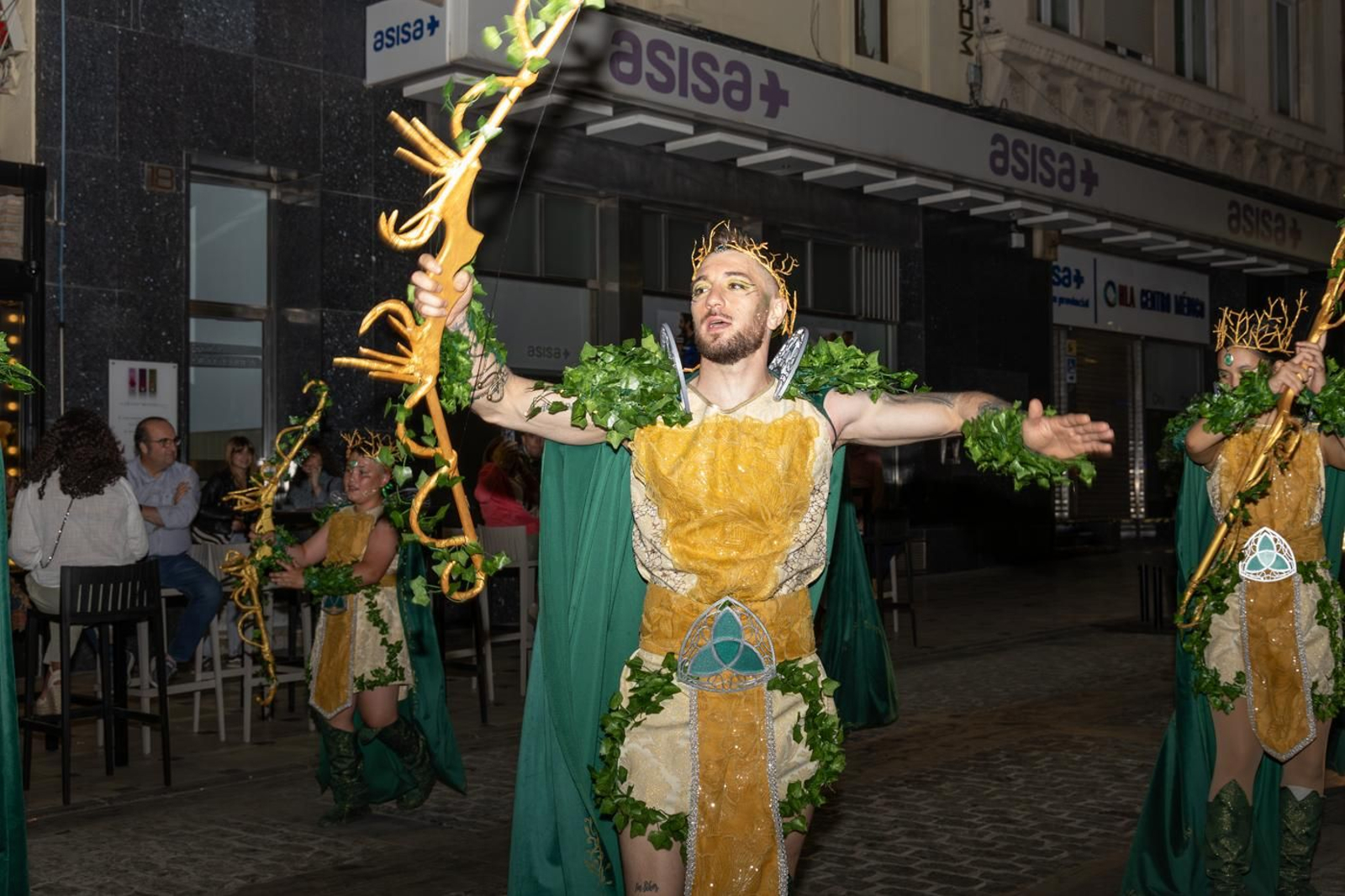 Así vivió Jaén el Pasacalles del Lagarto de la Magdalena.