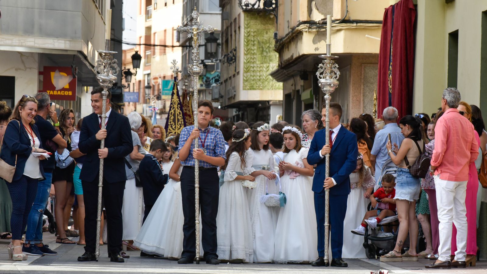 Las fotos de la procesión del Corpus Christi en La Línea