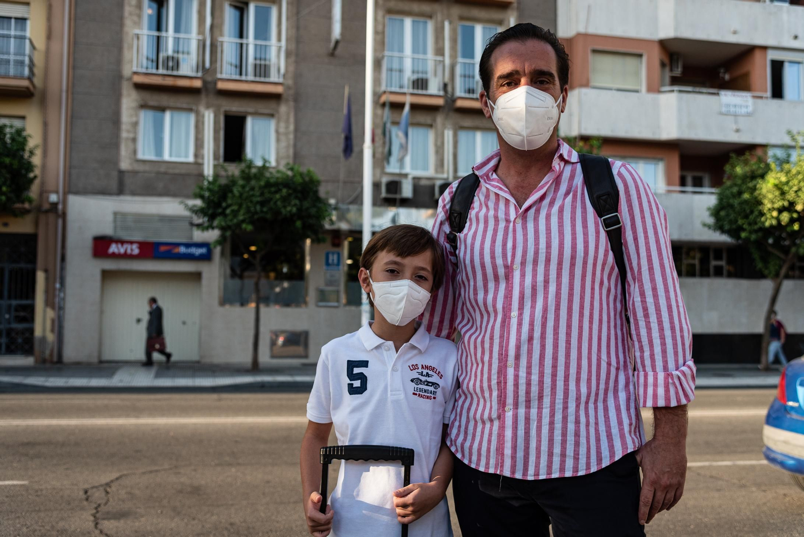 Imágenes de la vuelta al cole en Huelva