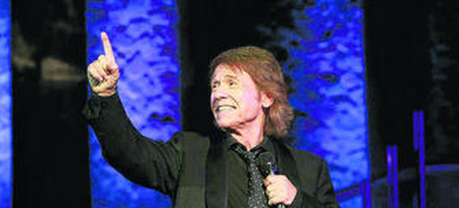 Raphael durante un concierto reciente dentro de su gira.