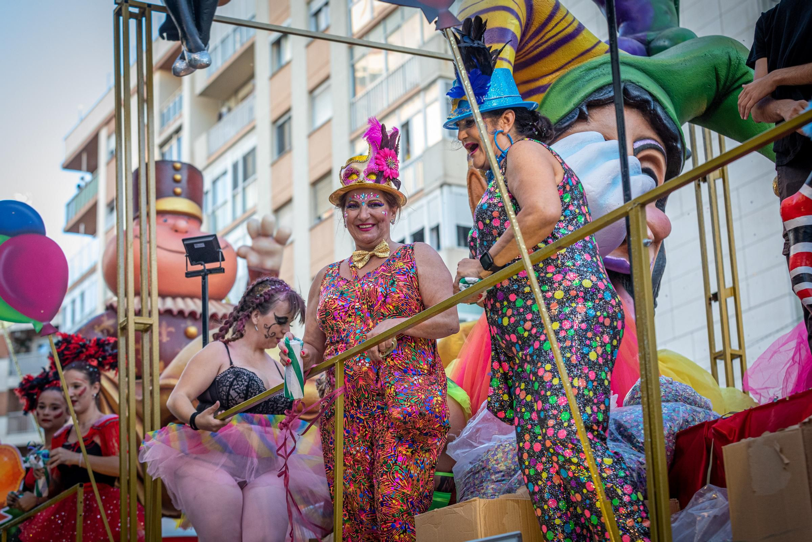 La cabalgata del Carnaval de Cádiz 2022, en imágenes
