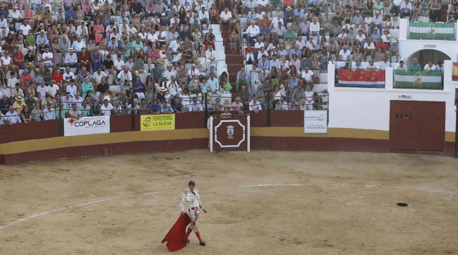 Fotos de la encerrona de Manuel Escribano en Tarifa