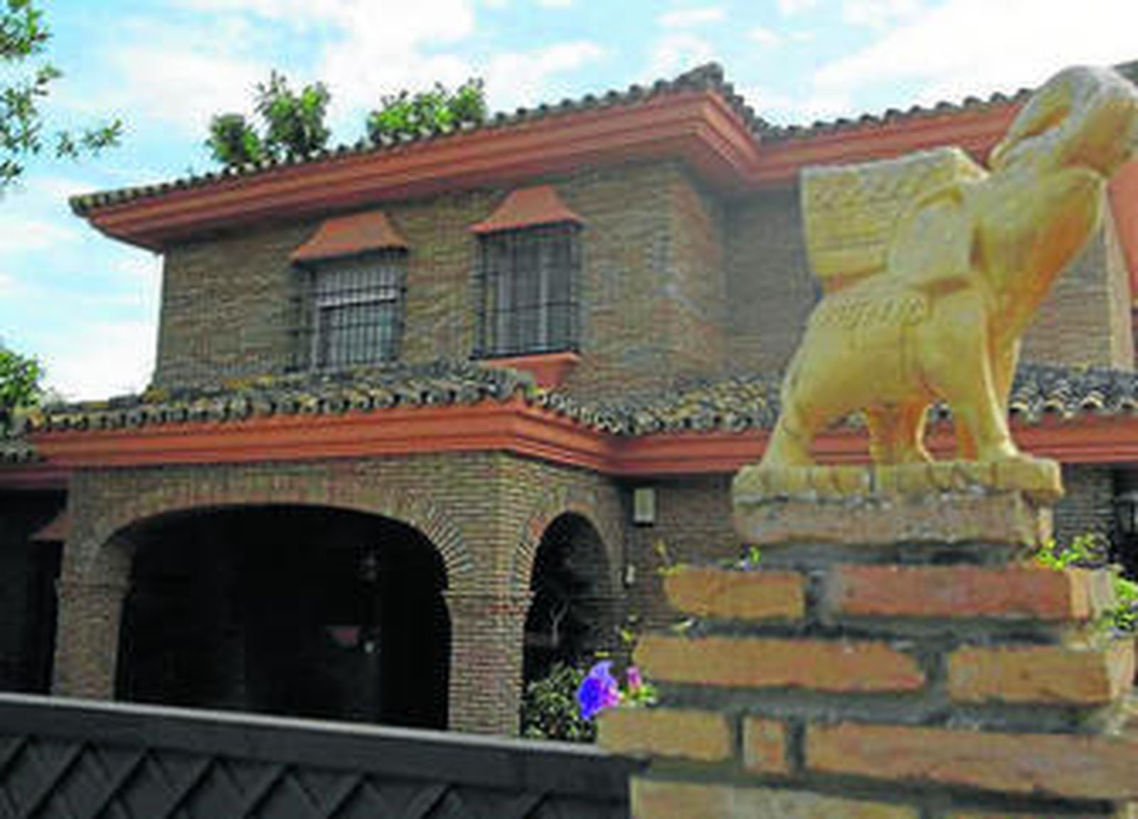 El chalé asaltado el pasado sábado.