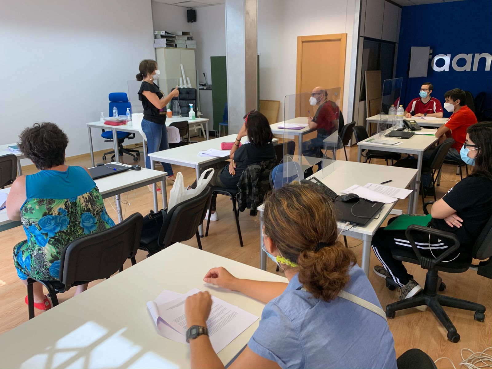 Formación en restauración impartida por FAAM.