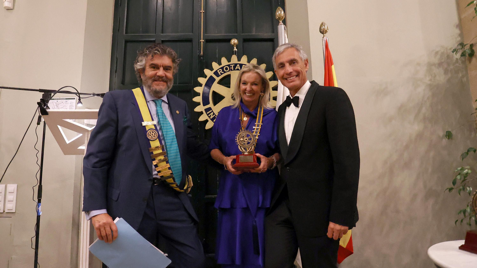 Imágenes de los premios Rotary Club de Jerez