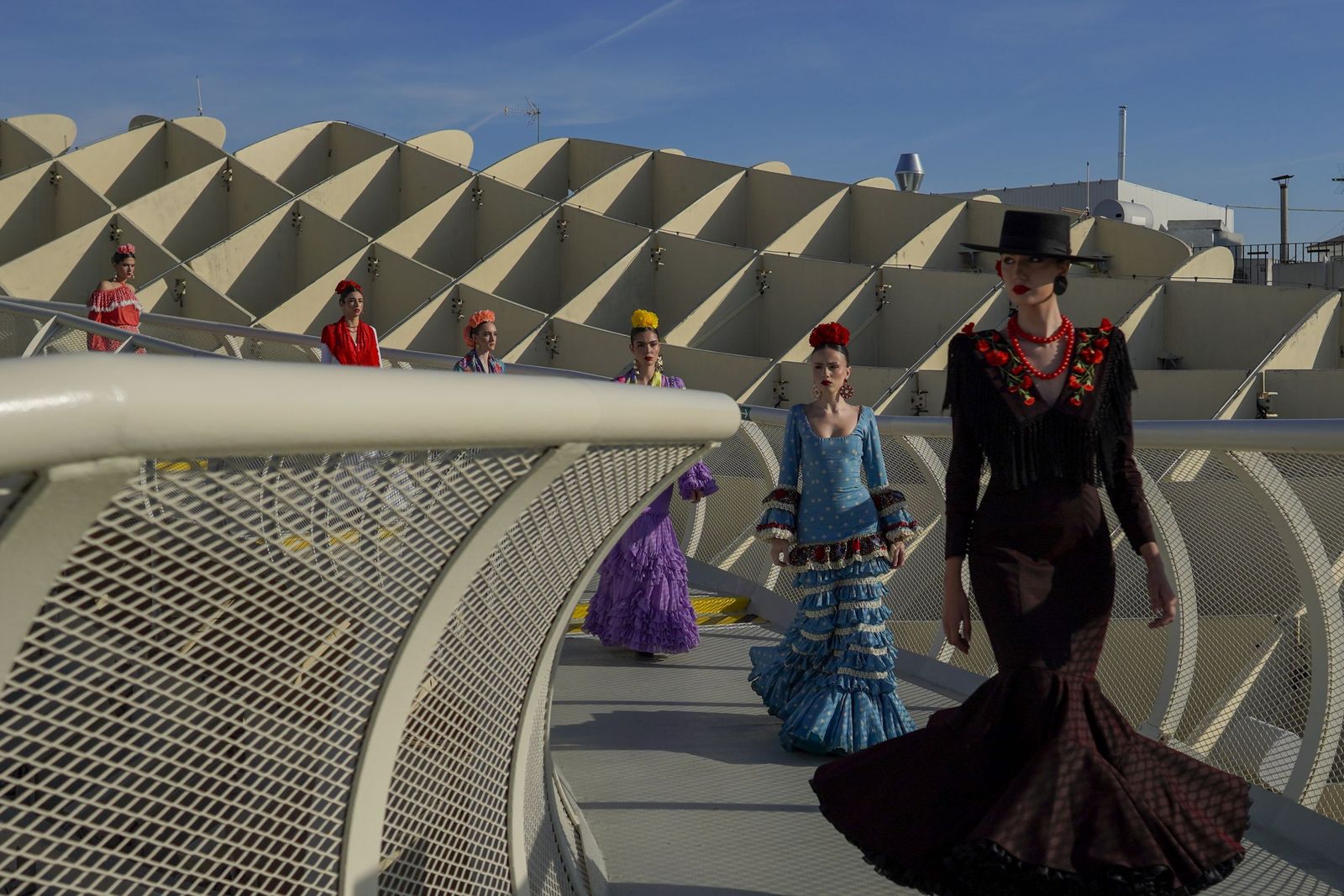 SIMOF 2026: La presentación de la pasarela de moda flamenca, en imágenes